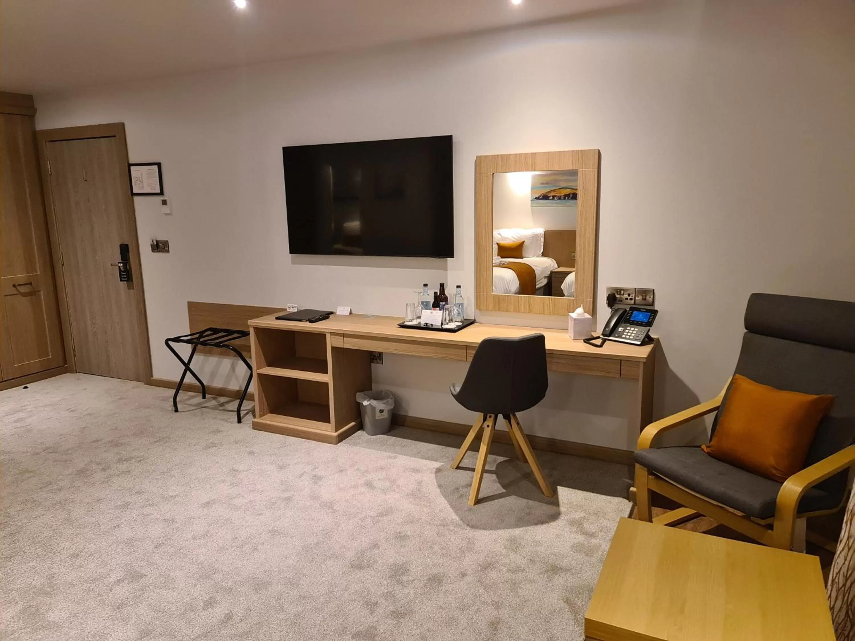 TV/Entertainment Center in The Teifi Waterside Hotel