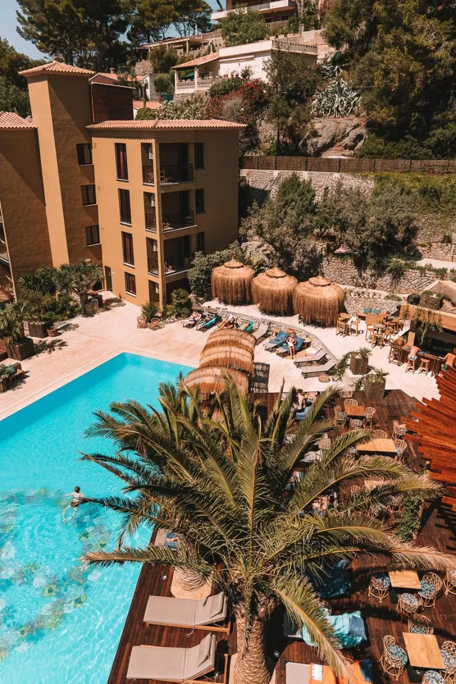 Swimming pool in Bikini Island & Mountain Port de Soller "Adults only"