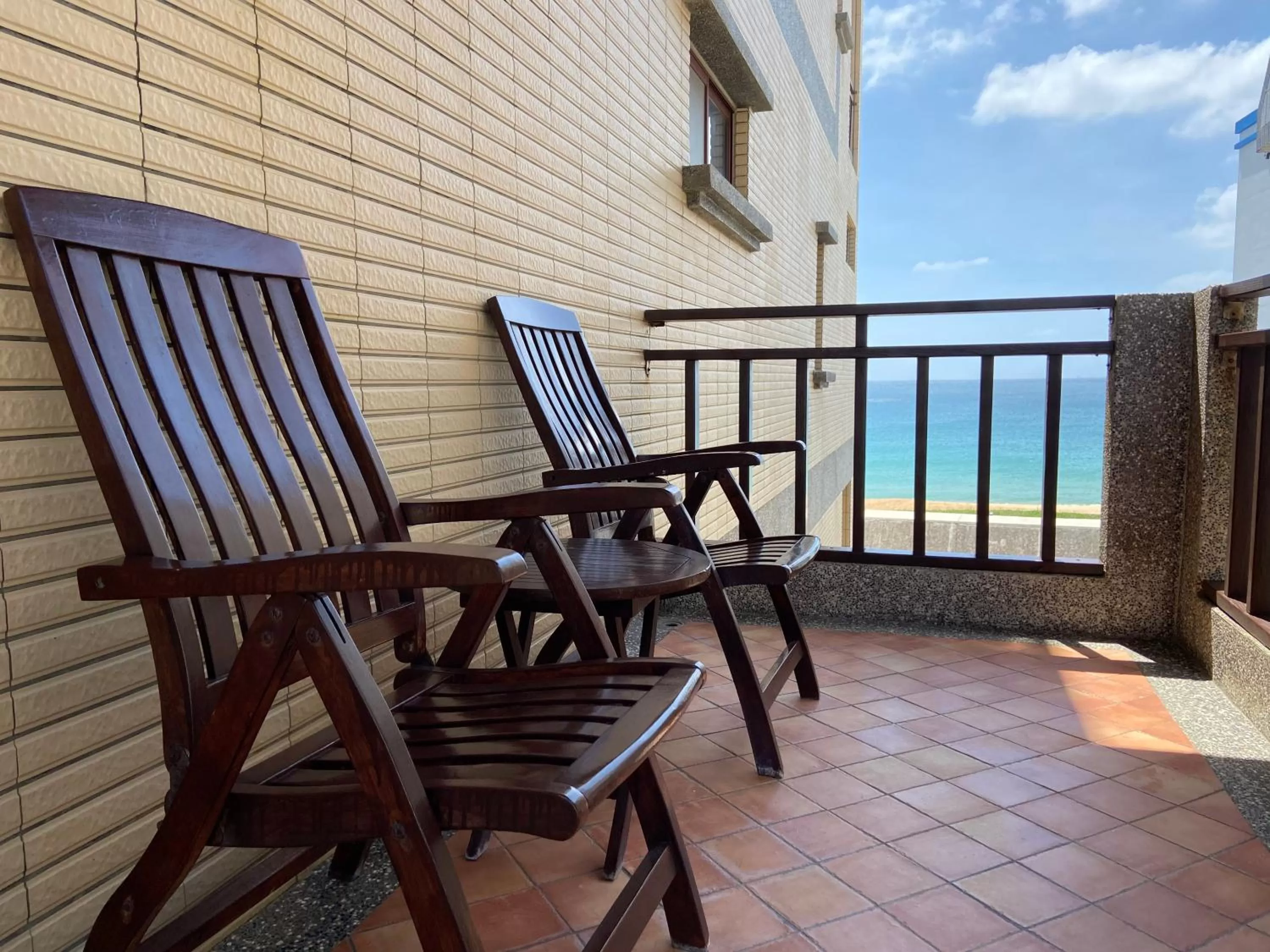Balcony/Terrace in Beachcastle & Sea View Villa