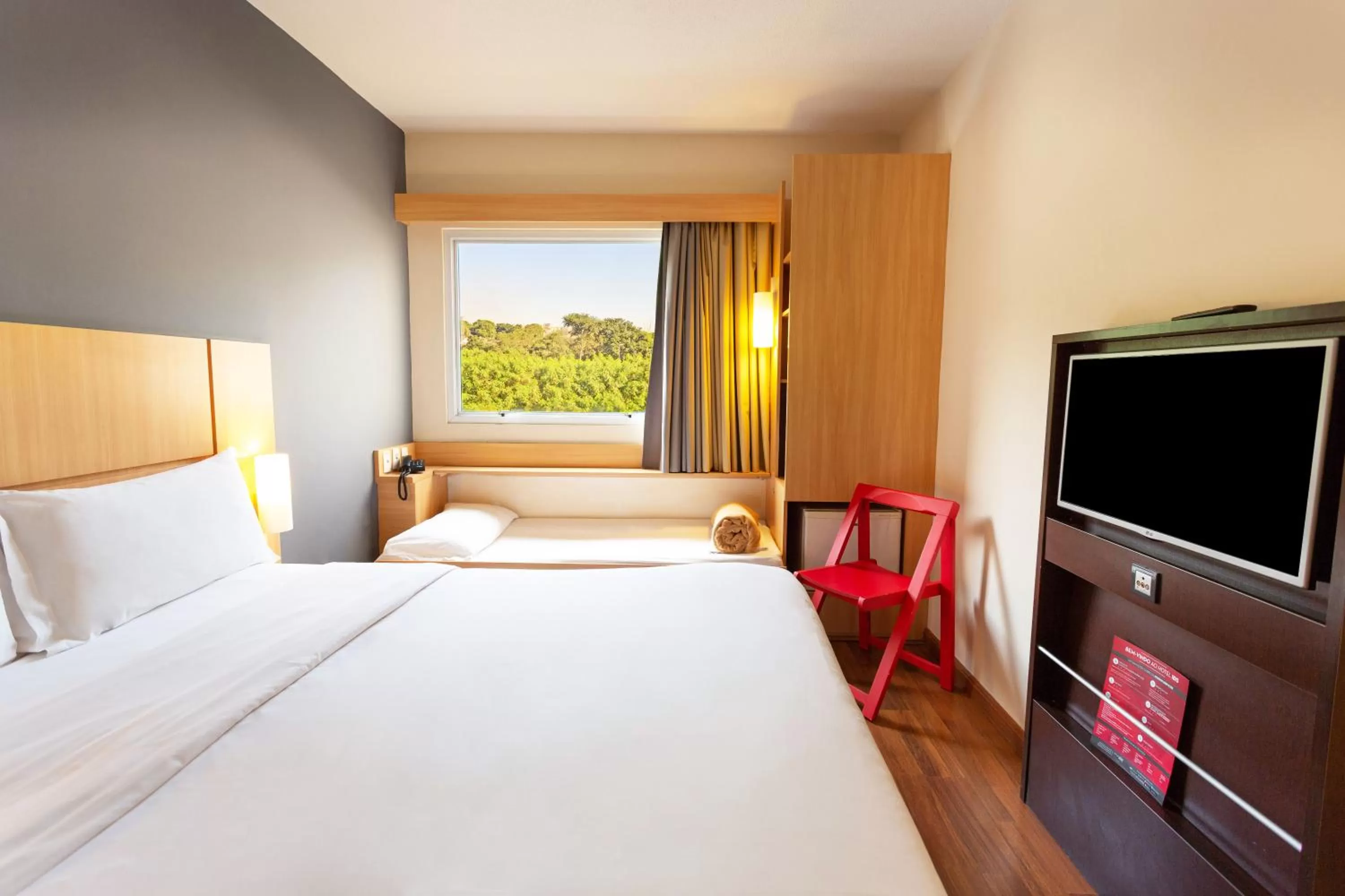 Bed in ibis Piracicaba