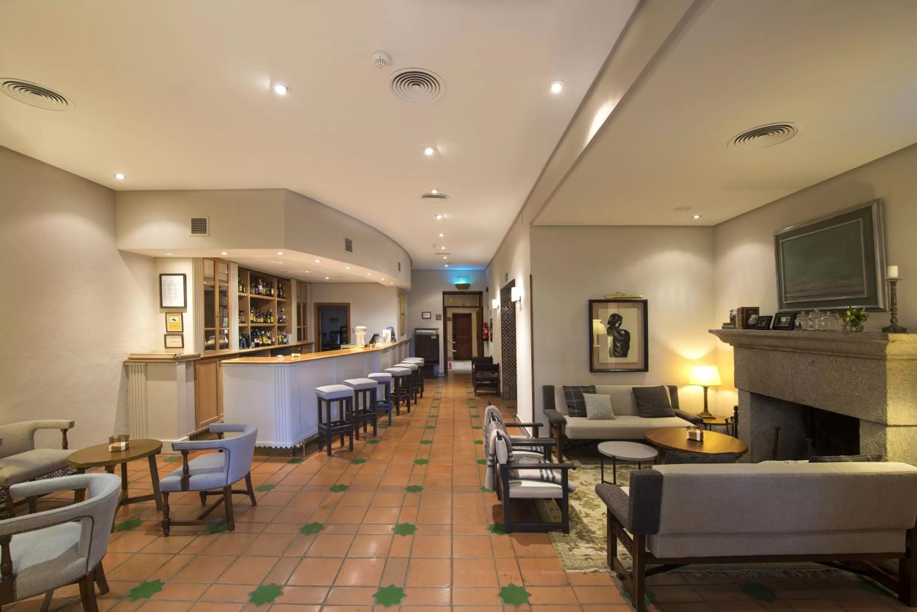 Lounge or bar in Parador de Ávila