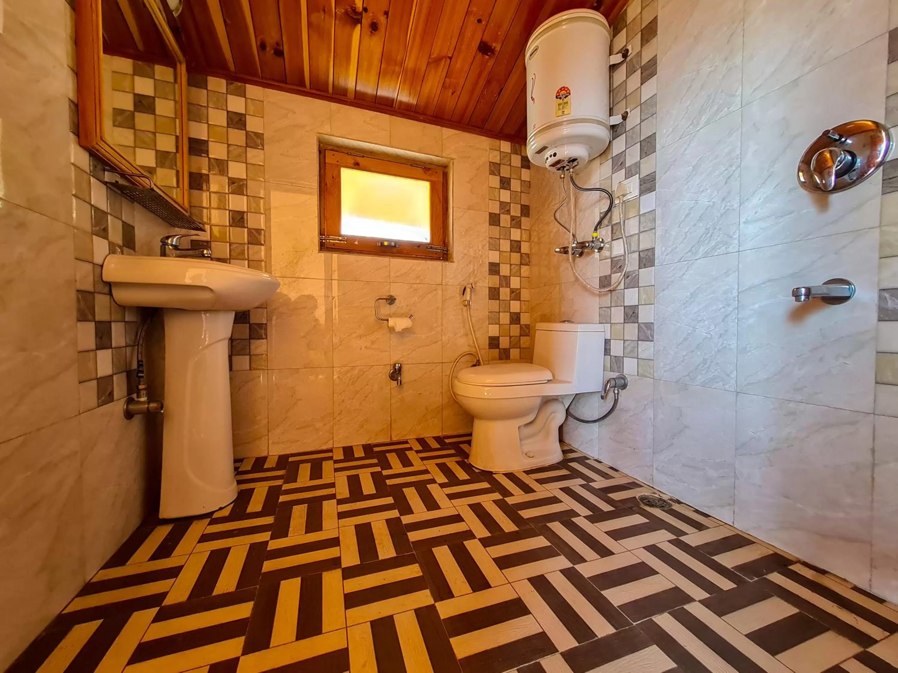 Bathroom in Namaste Inn Beas Valley