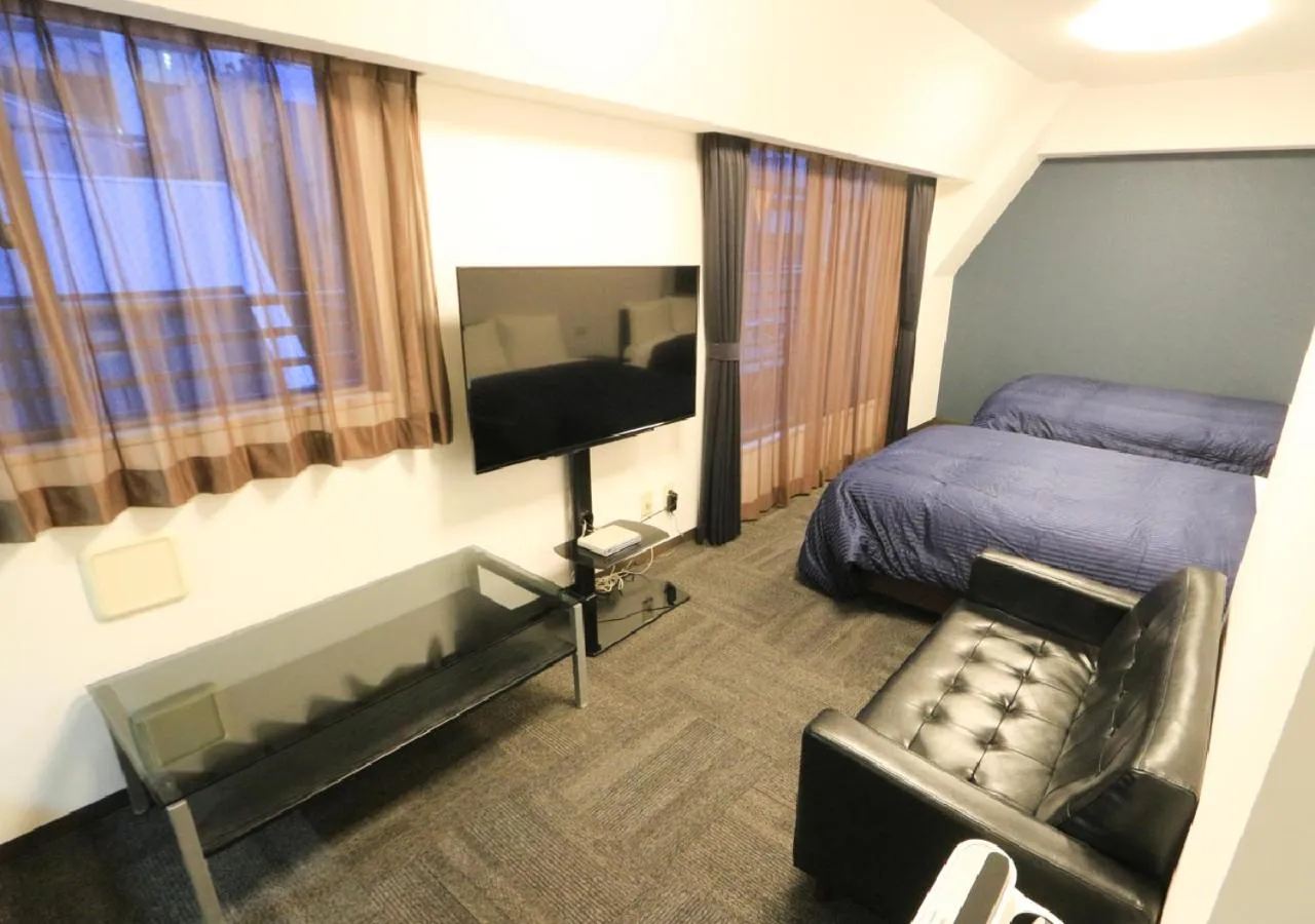 Bed in HOTEL LiVEMAX BUDGET Shinbashi