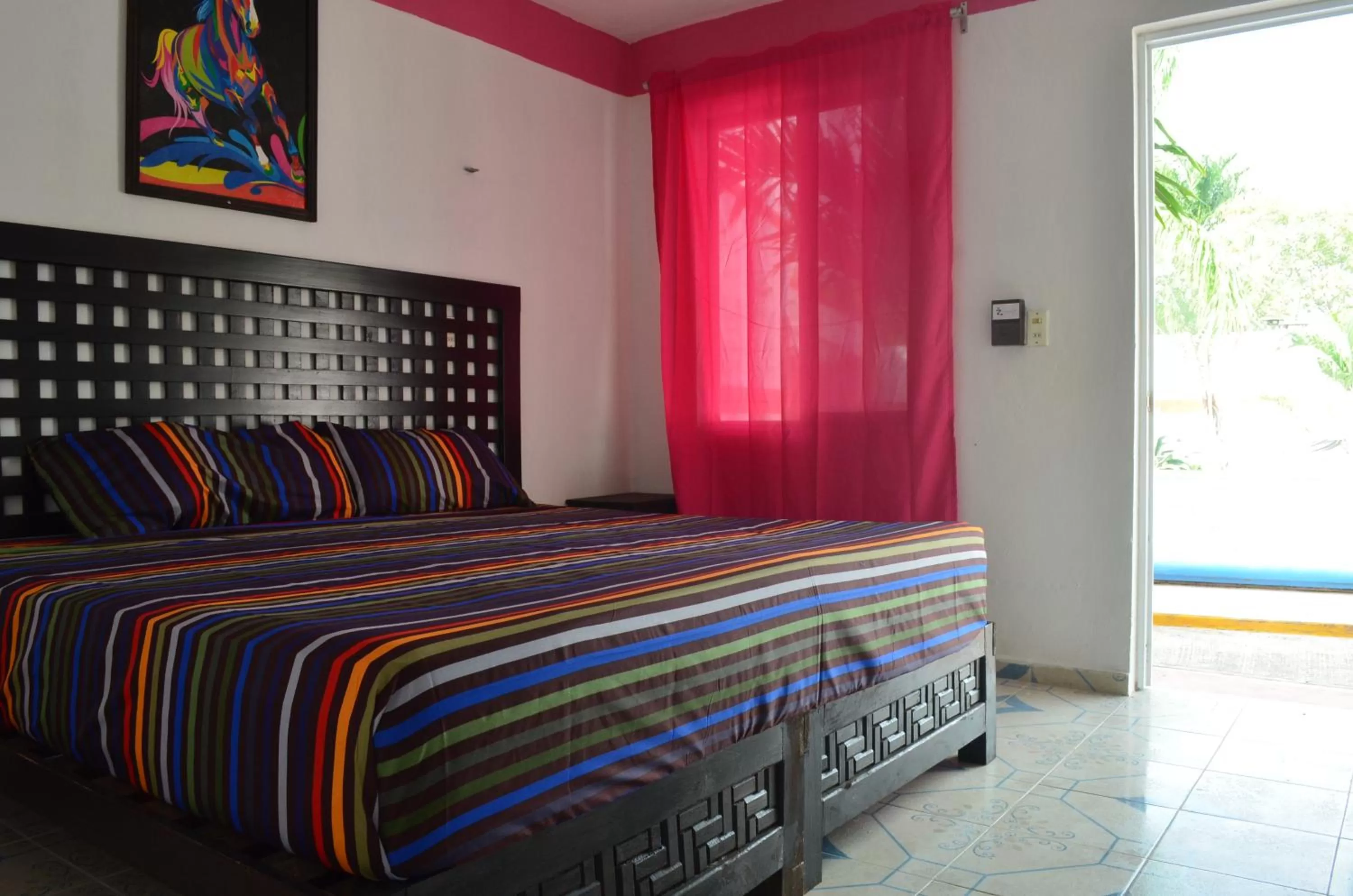 Bed in Hotel & Restaurant D´Concepción