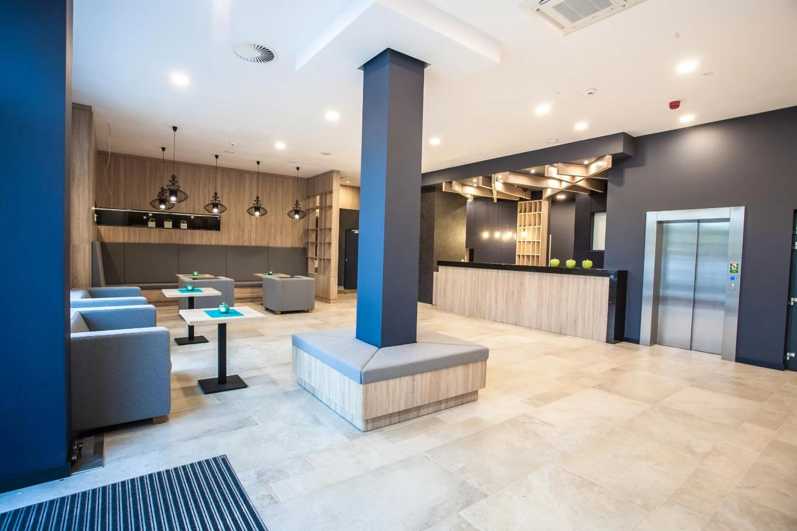 Lobby or reception in Hotel Zatoka