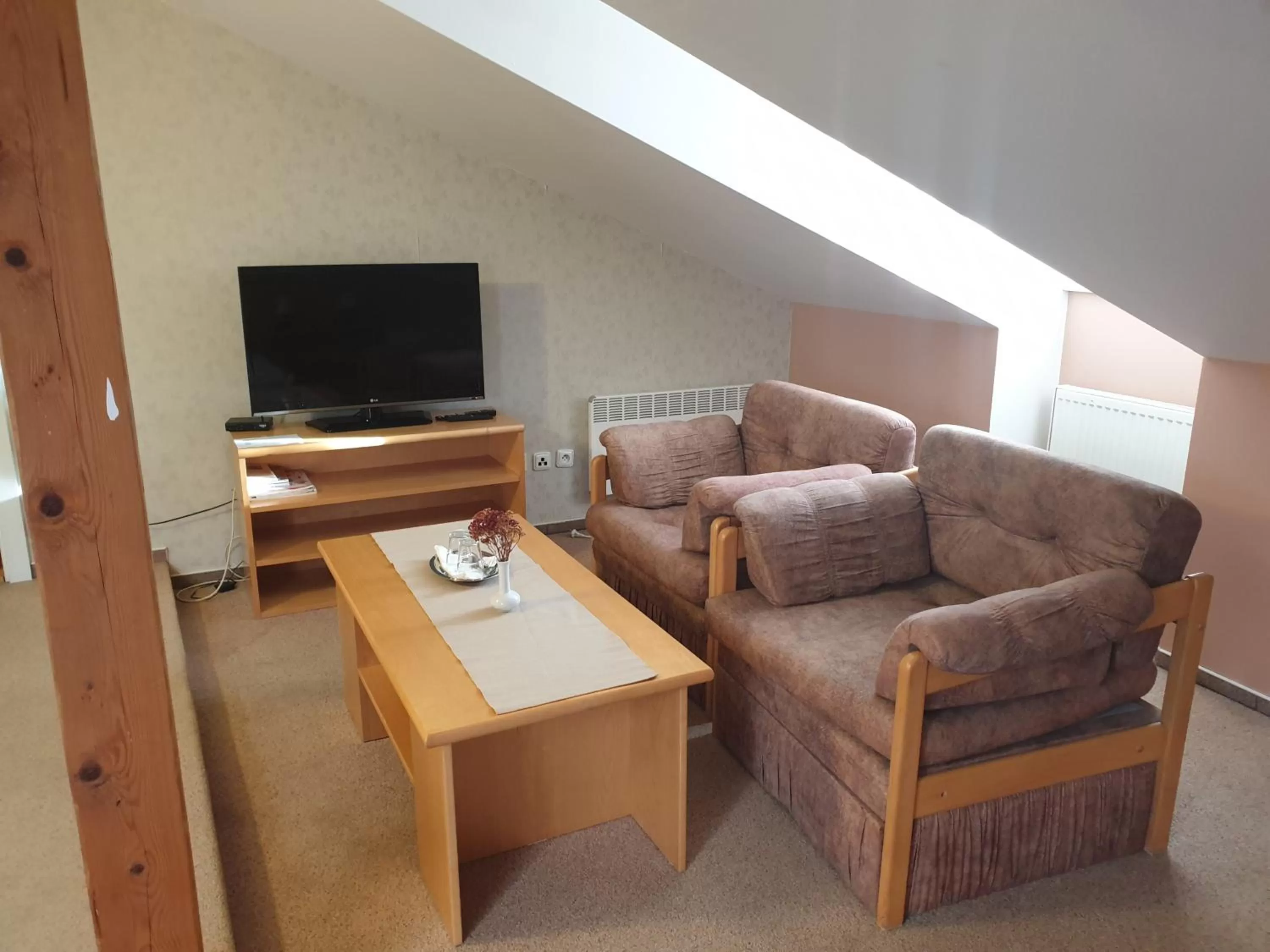 Seating Area in Hotel Zámeček na Čeladné