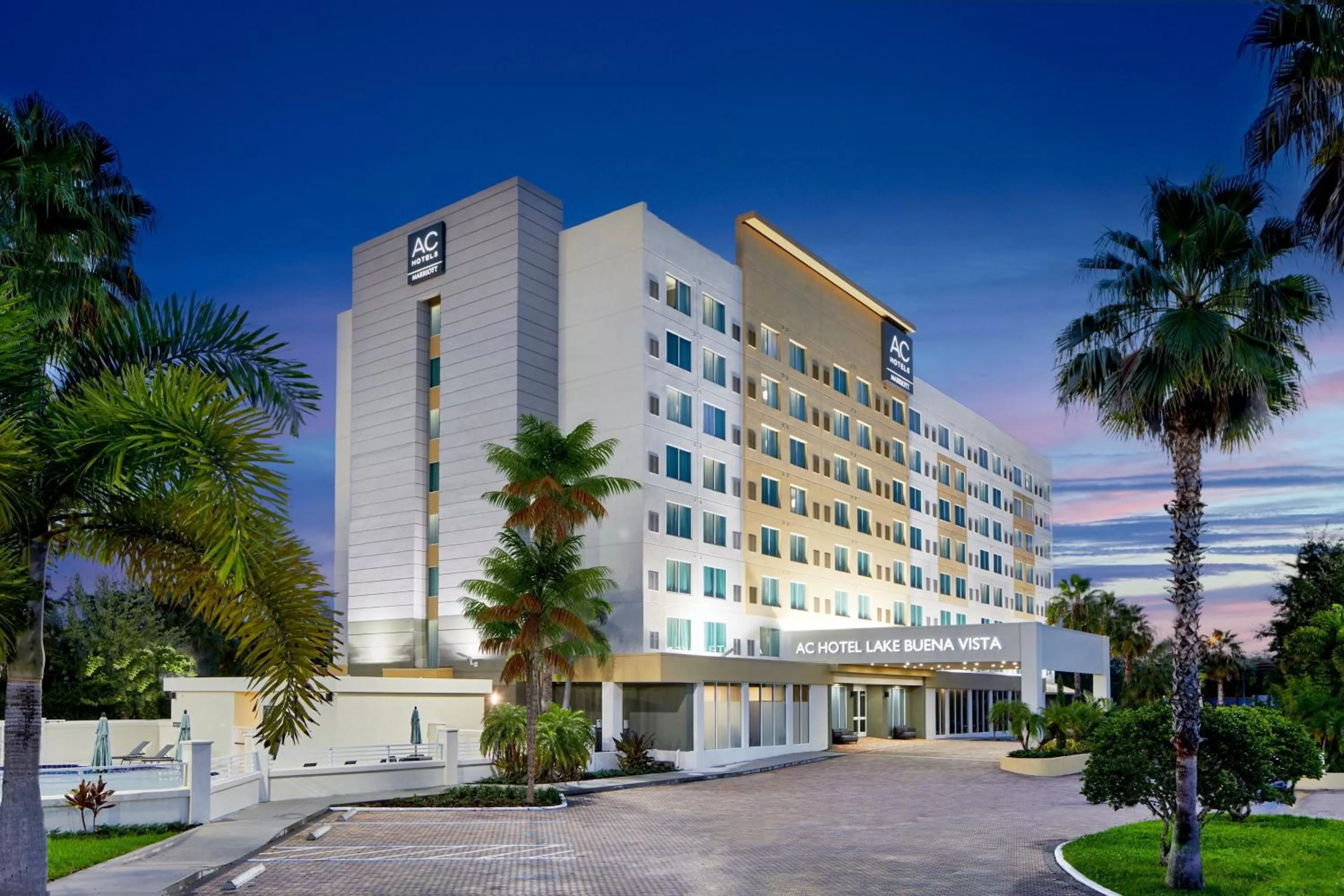 Property building in AC Hotel by Marriott Orlando Lake Buena Vista