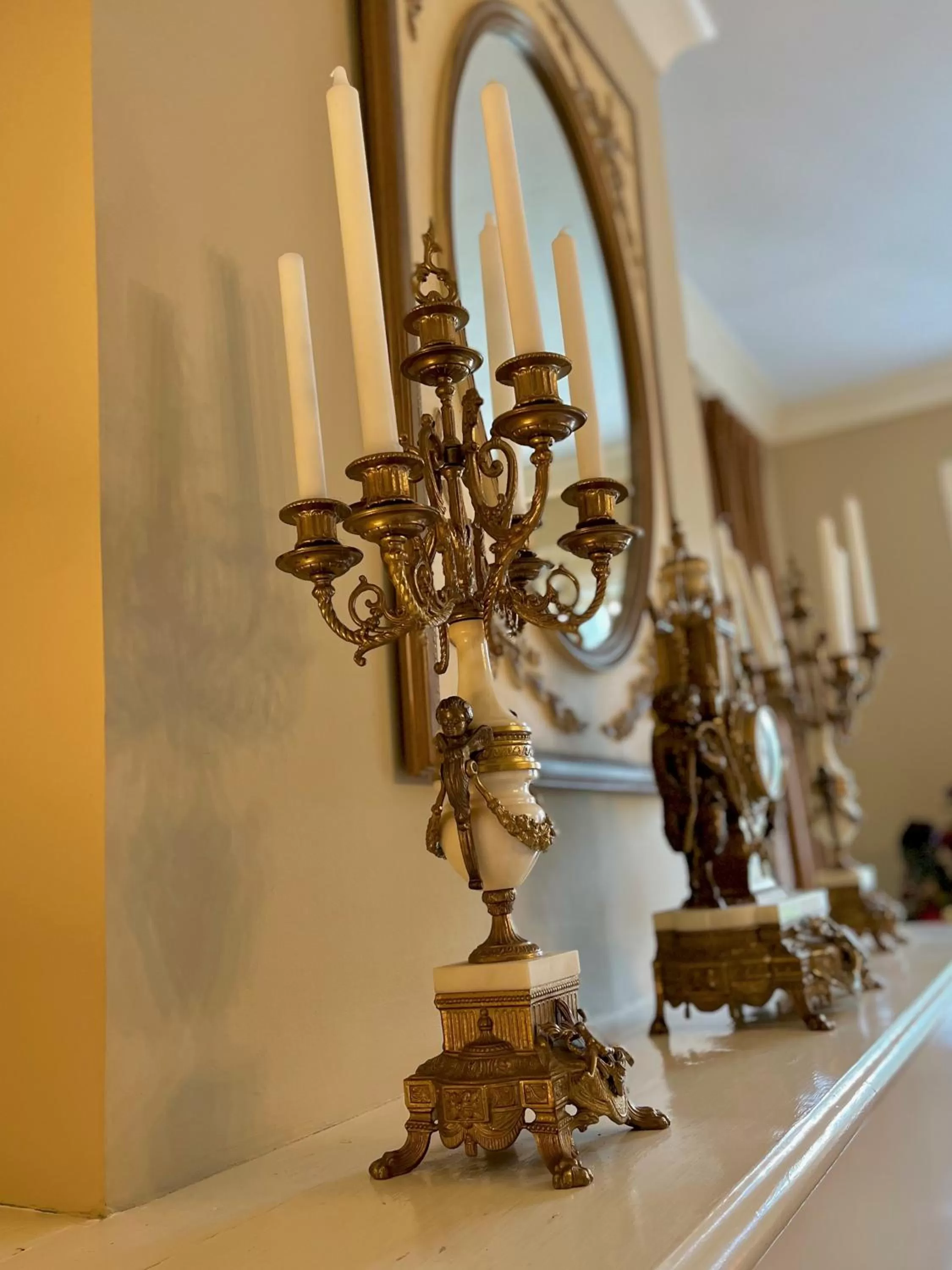 Living room in The Beaumont House Natchez