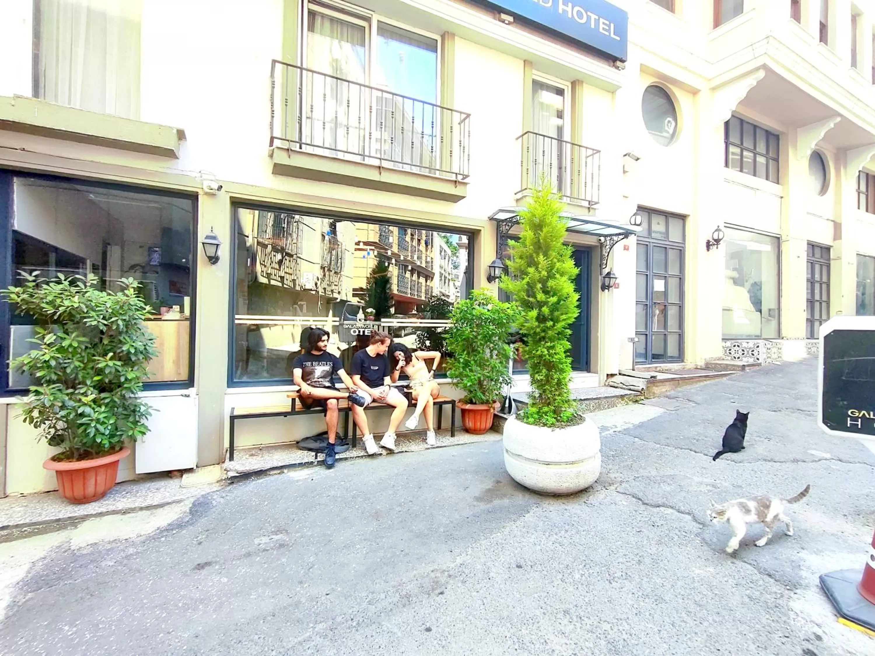 Property building in Galata World Hotel