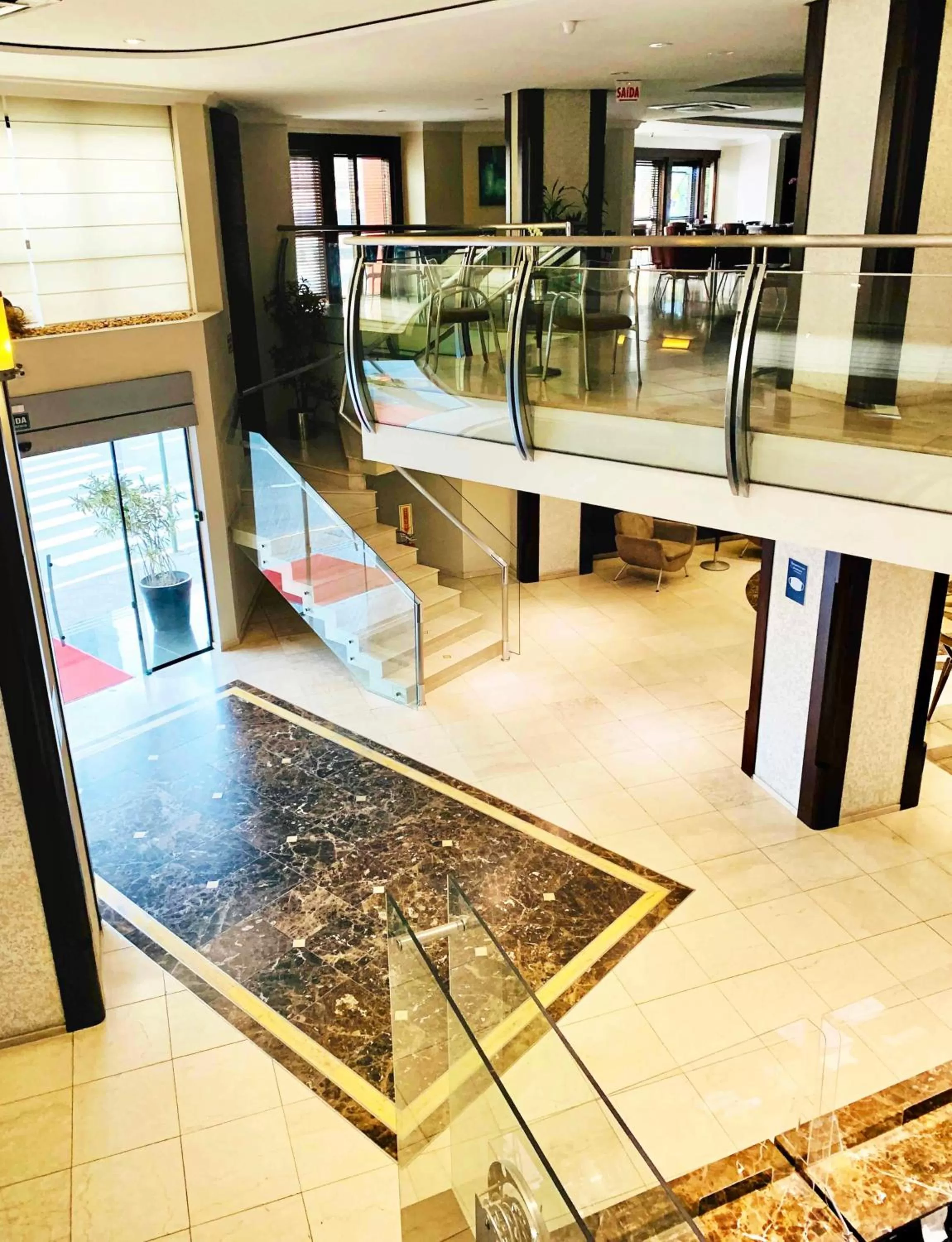 Lobby or reception in Blue Tree Towers Joinville