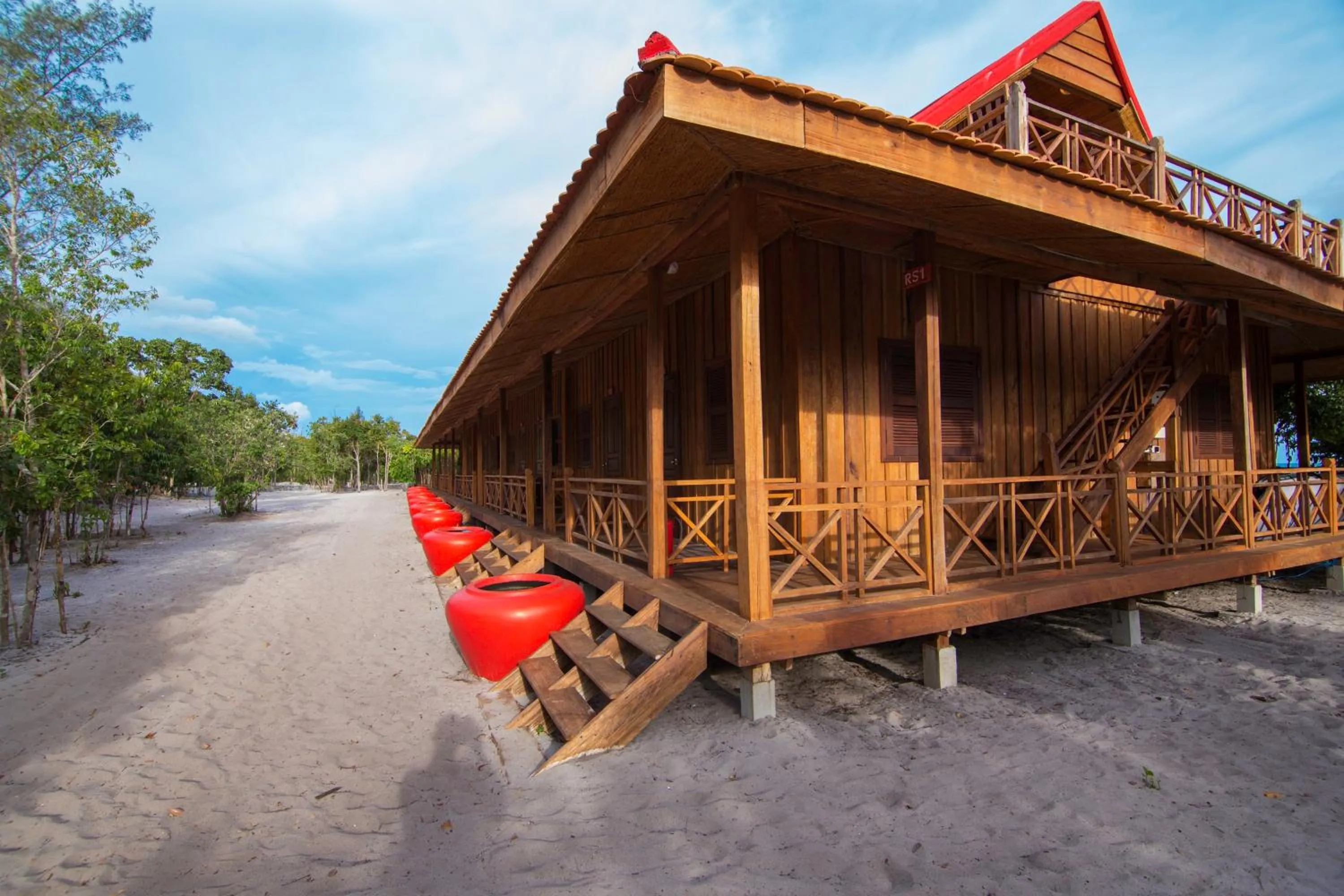 Property building in Sok San Beach Resort