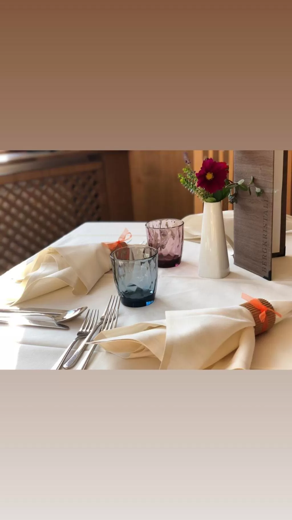 Dinner, Bed in Hotel Bergkristall