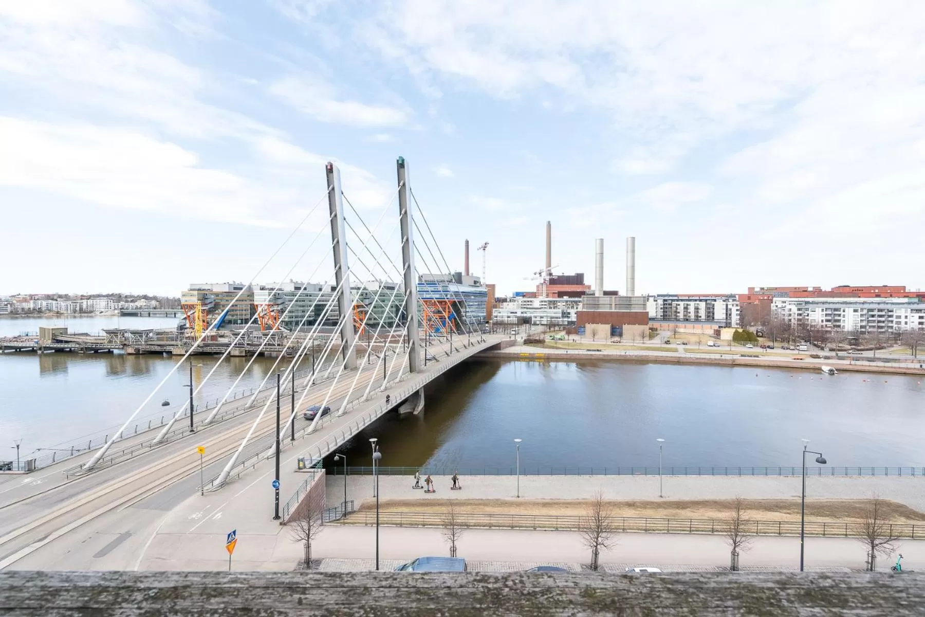 Sea view in Hiisi Hotel Helsinki Jätkäsaari