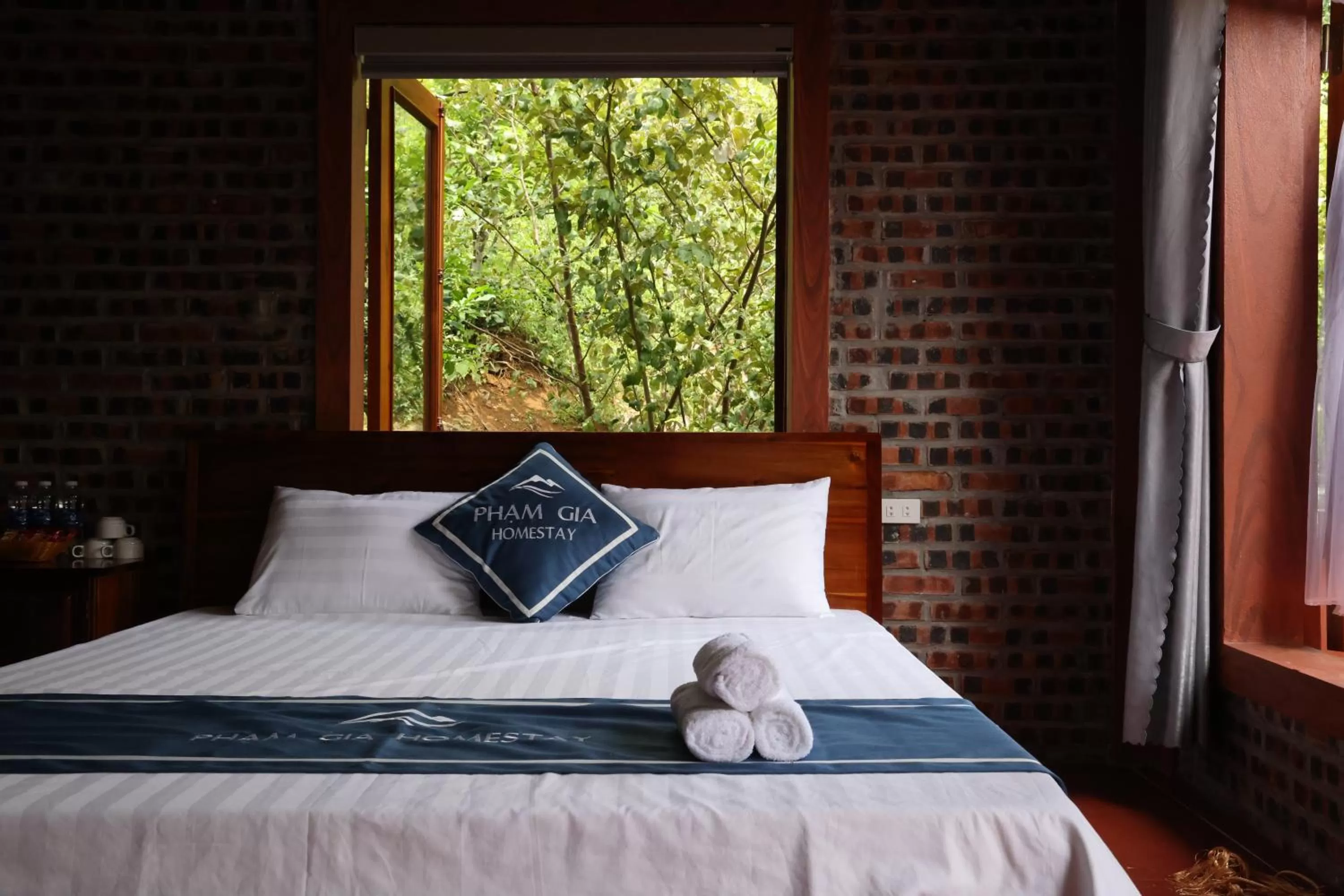 Photo of the whole room, Bed in Phạm Gia Homestay Ecogarden