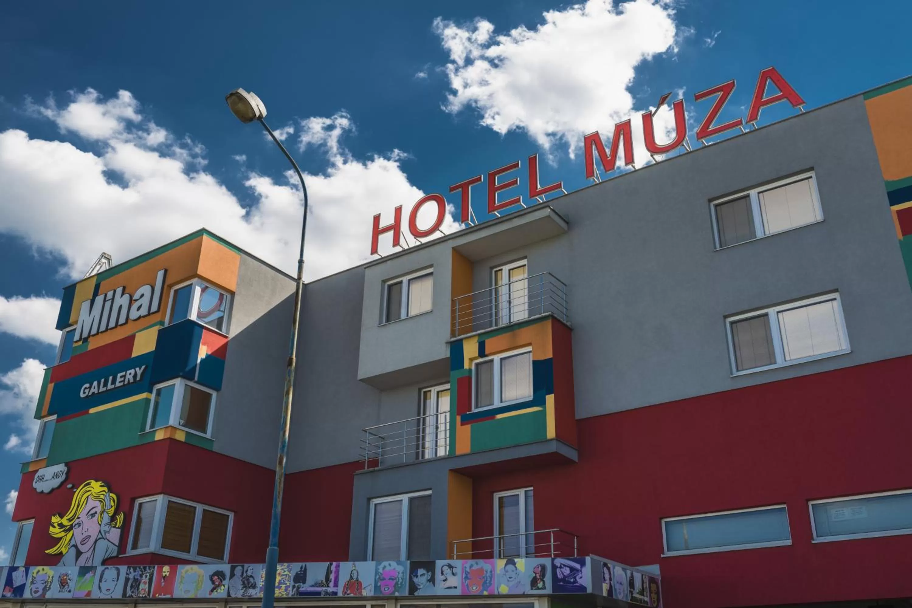 Property building in Hotel Muza