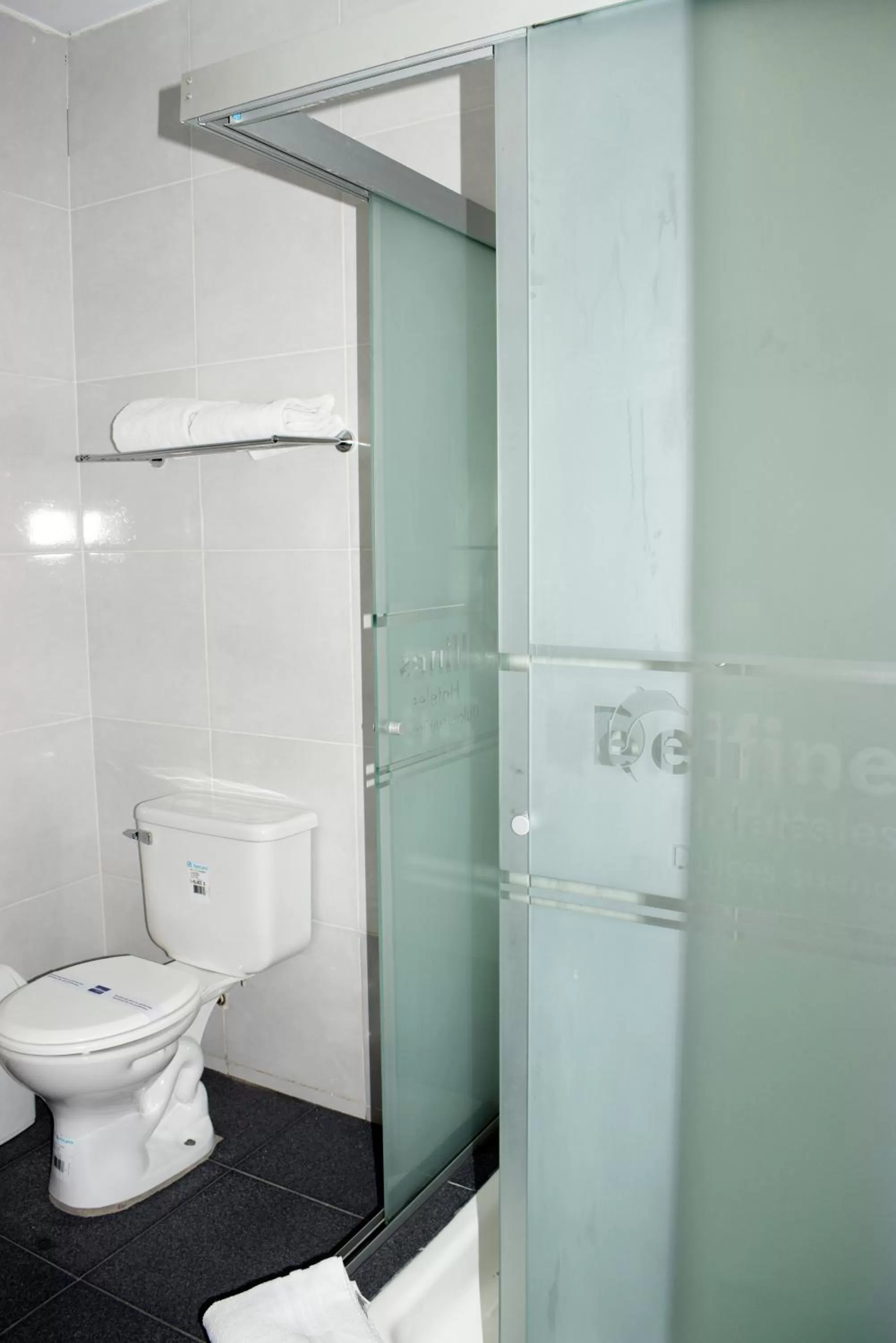 Shower in Delfines Apart Hotel