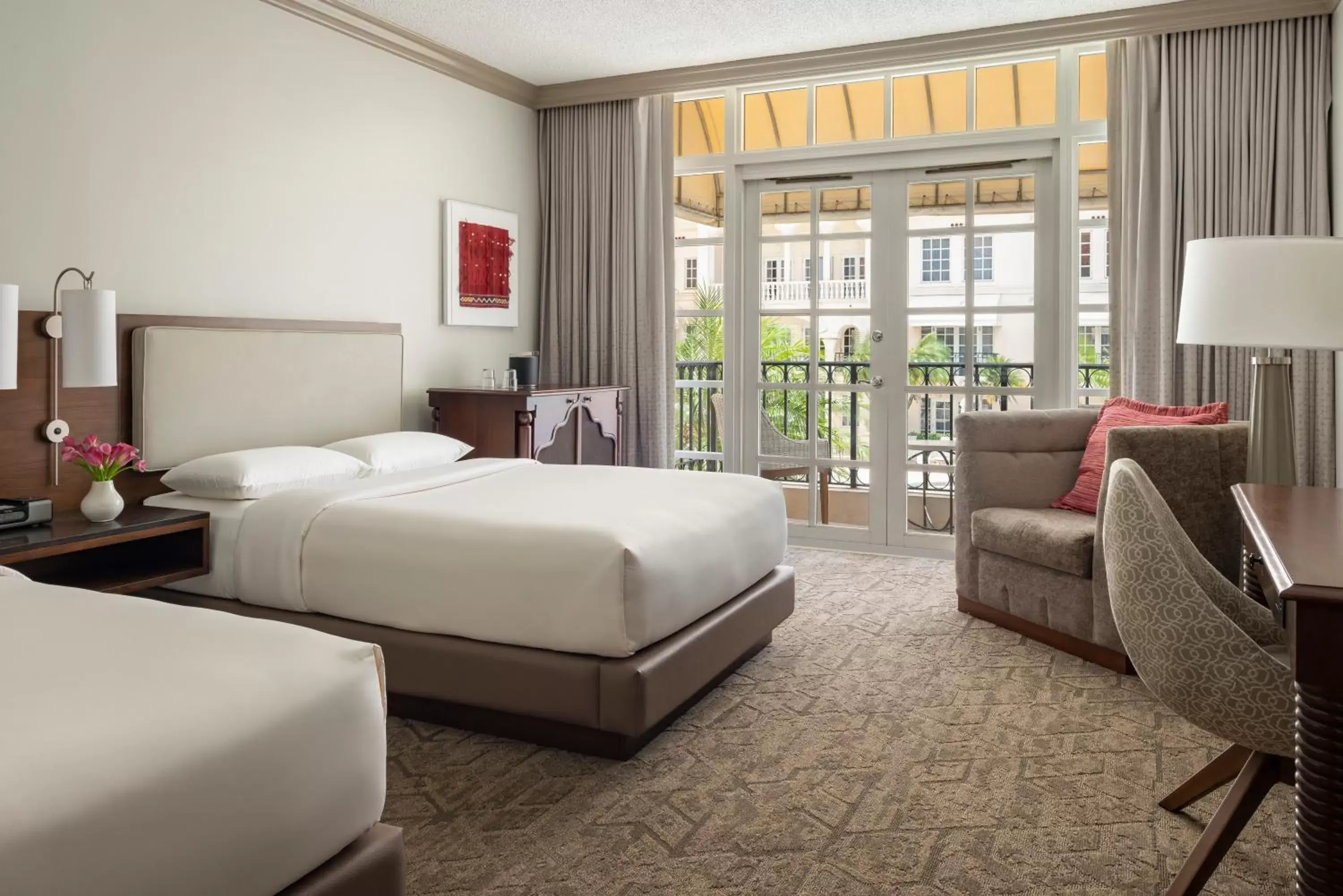 Double Room with Two Double Beds and Balcony in Hyatt Regency Coral Gables in Miami Double Room with Two Double Beds and Balcony in Hyatt Regency Coral Gables in Miami