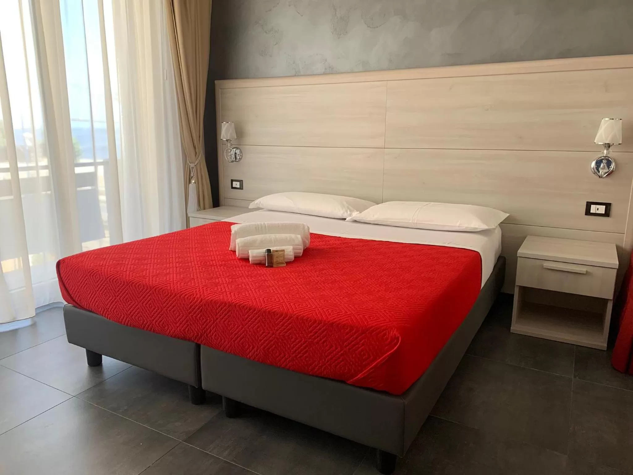 Bed in B&B Margherita