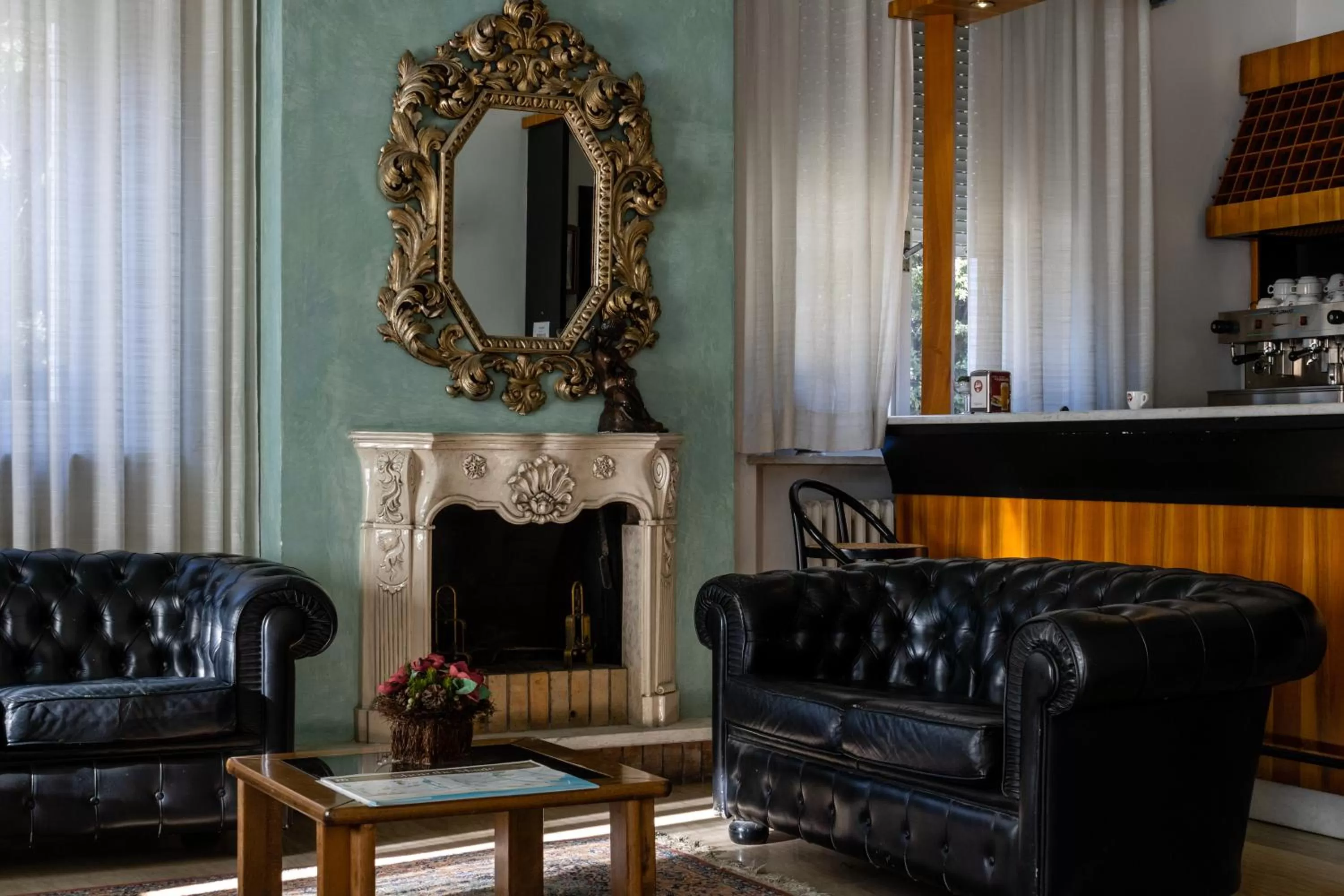 Lobby or reception in Esedra Hotel