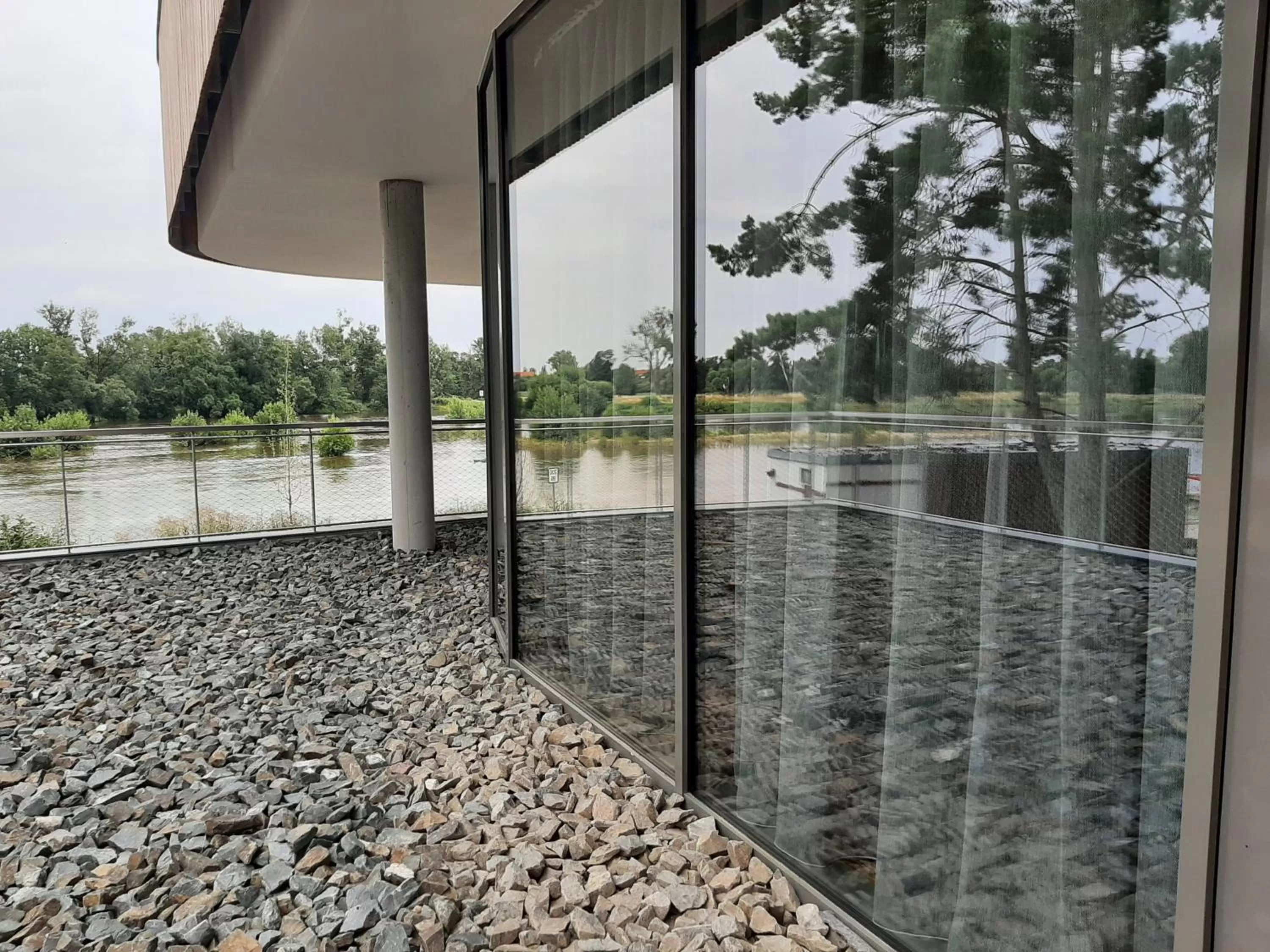 Property building in Das ELB Boardinghouse Hotel Restaurant