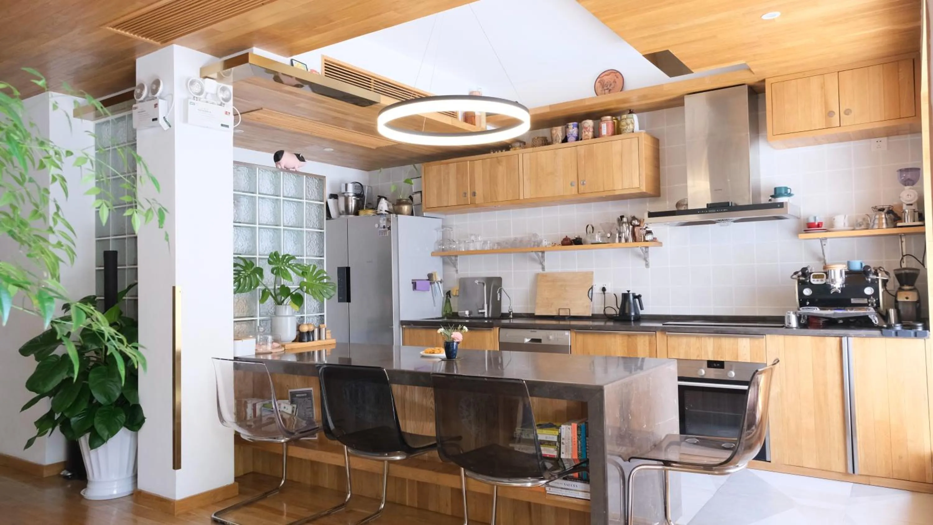 Seating area in Rock&Wood Cozy House