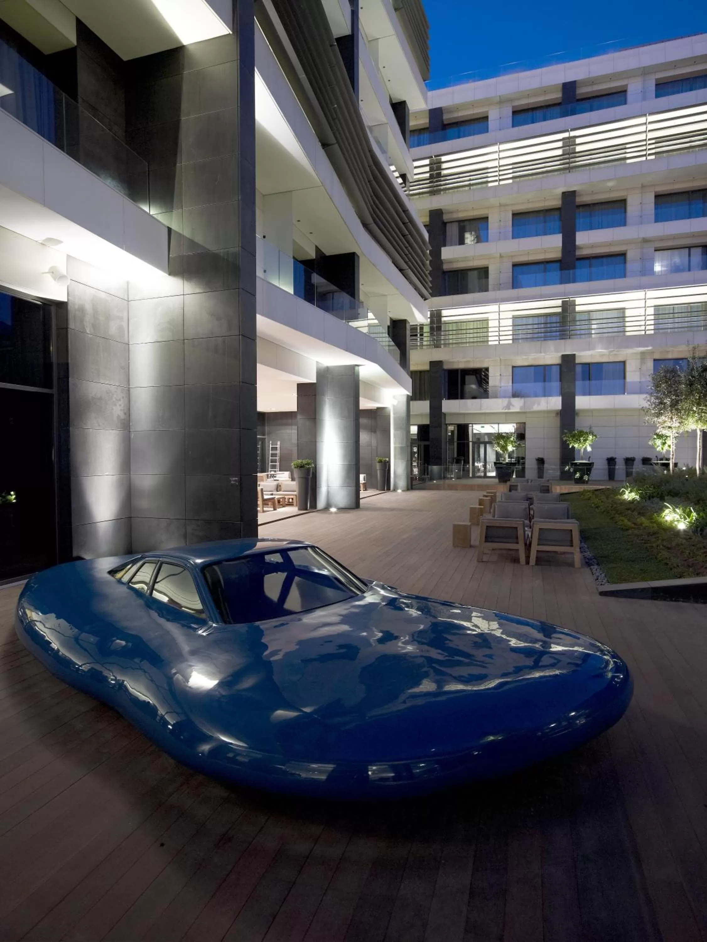 Balcony/Terrace in The Met Hotel Thessaloniki, a Member of Design Hotels