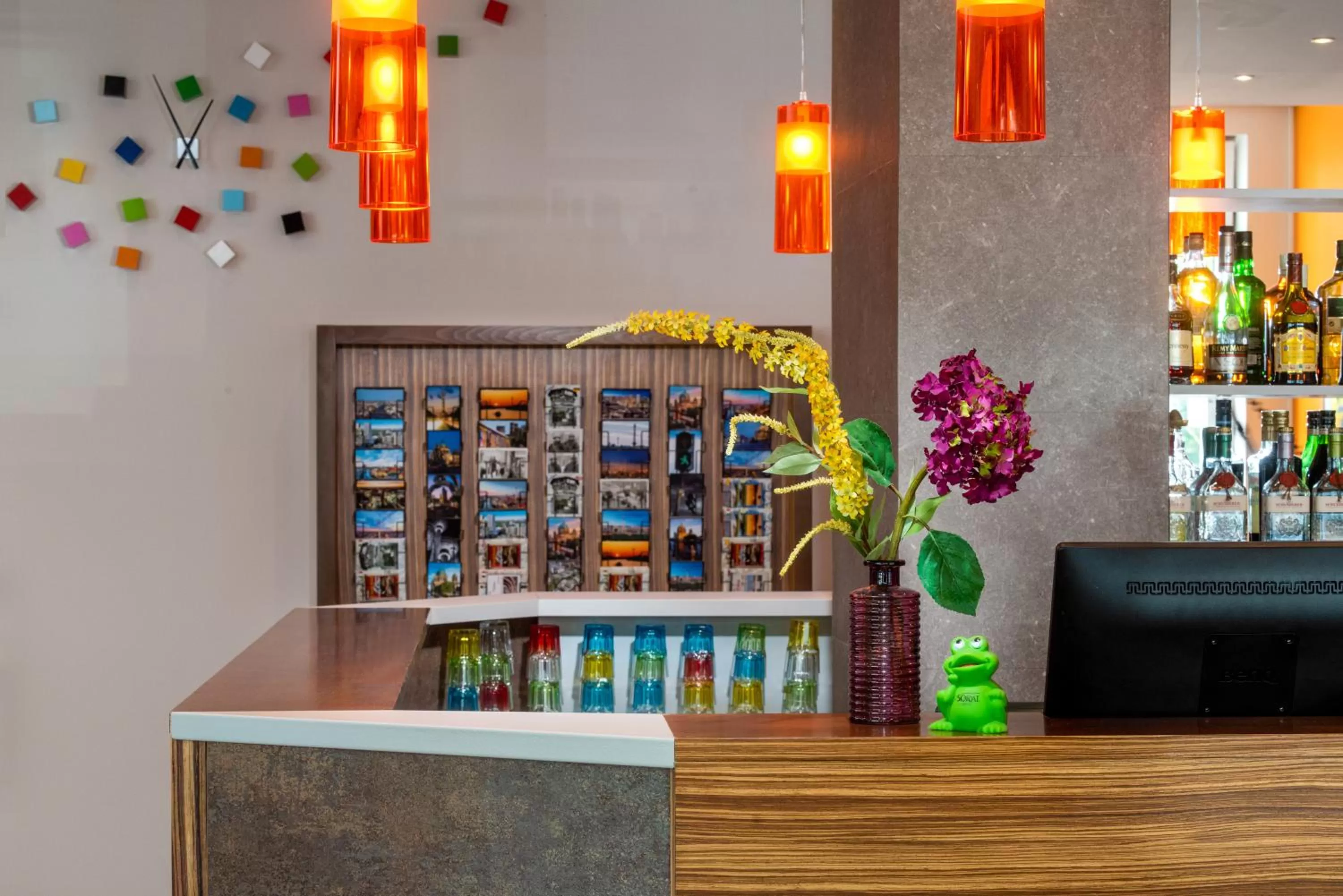 Lobby or reception in SORAT Hotel Berlin
