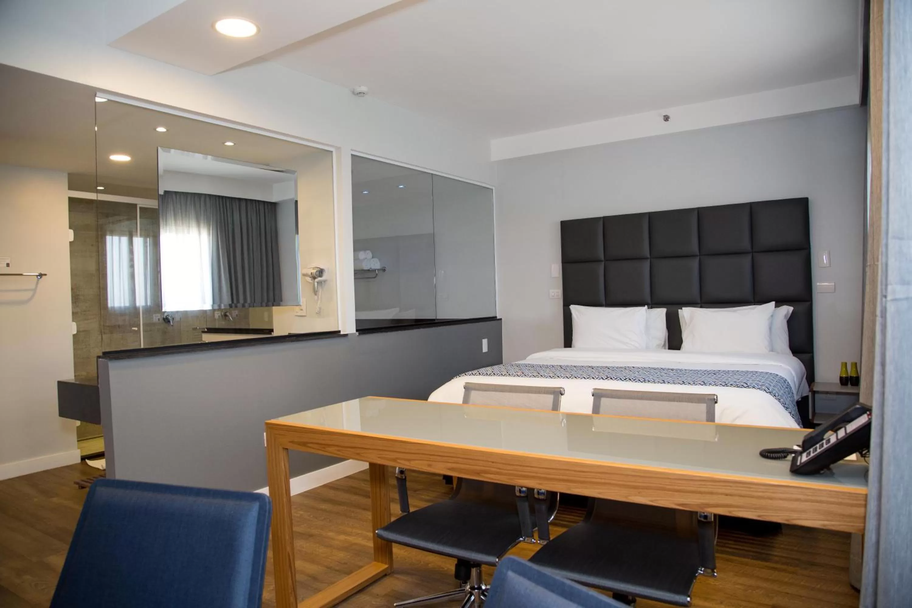 Bathroom, Bed in All Inn Sorocaba