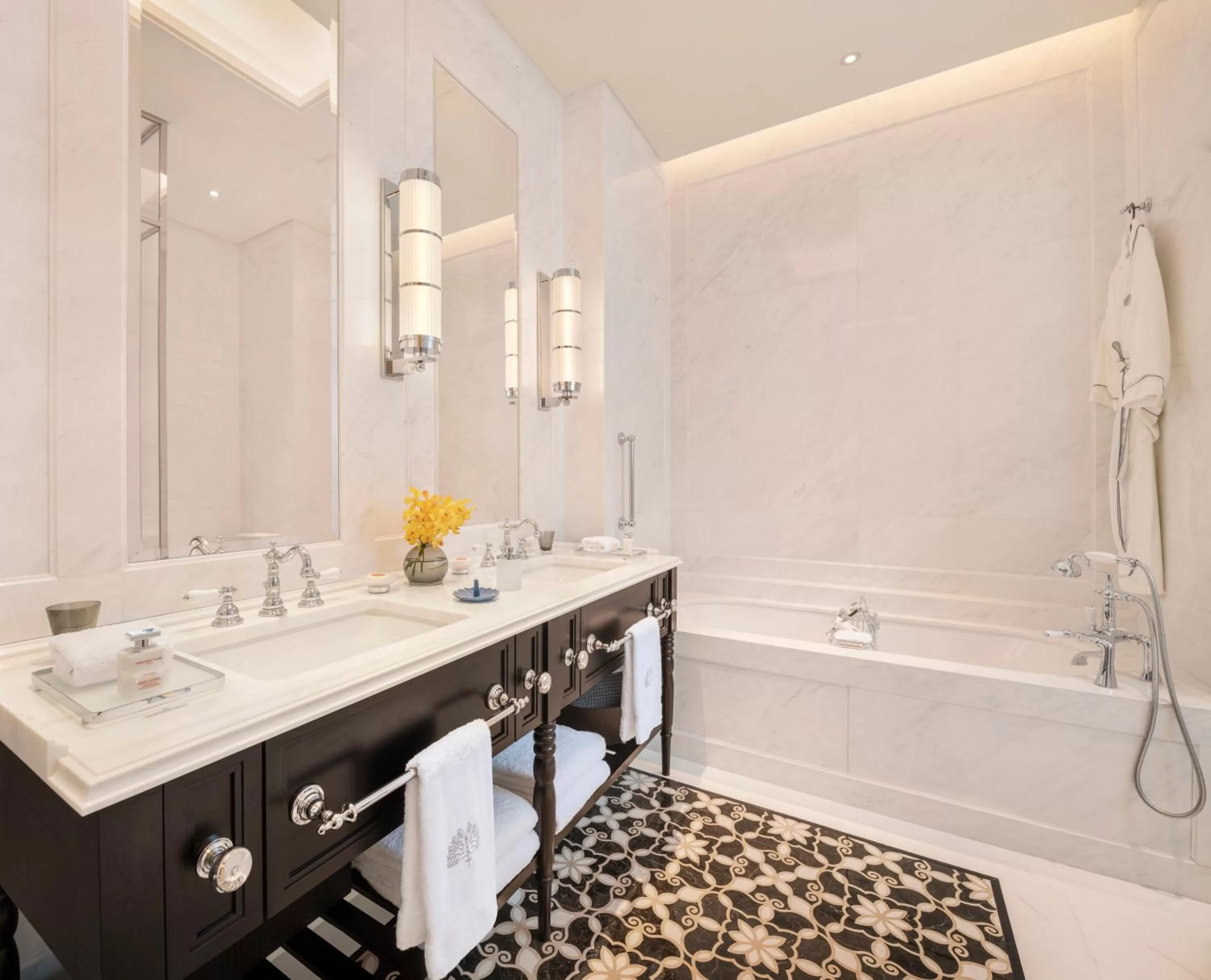 Bathroom in Raffles Singapore