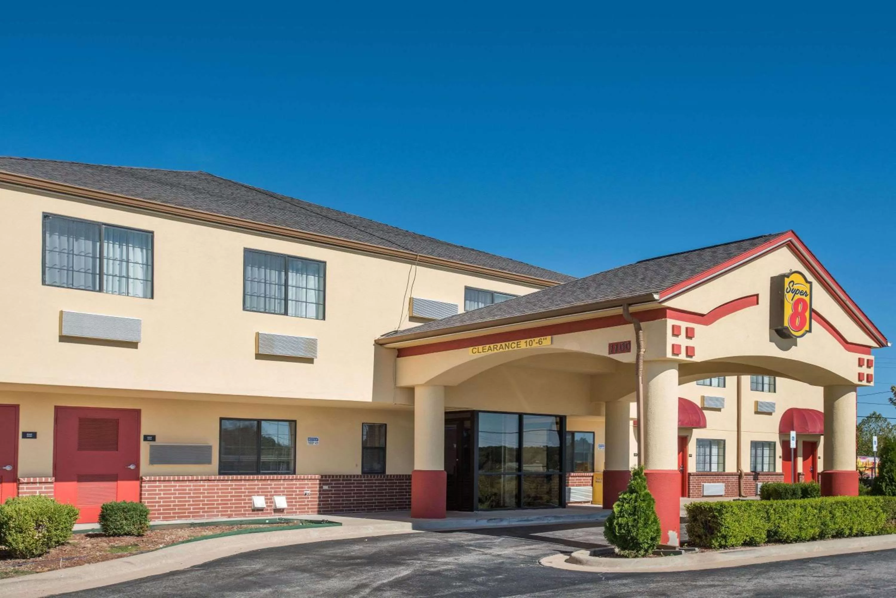 Property building in Super 8 by Wyndham Claremore OK