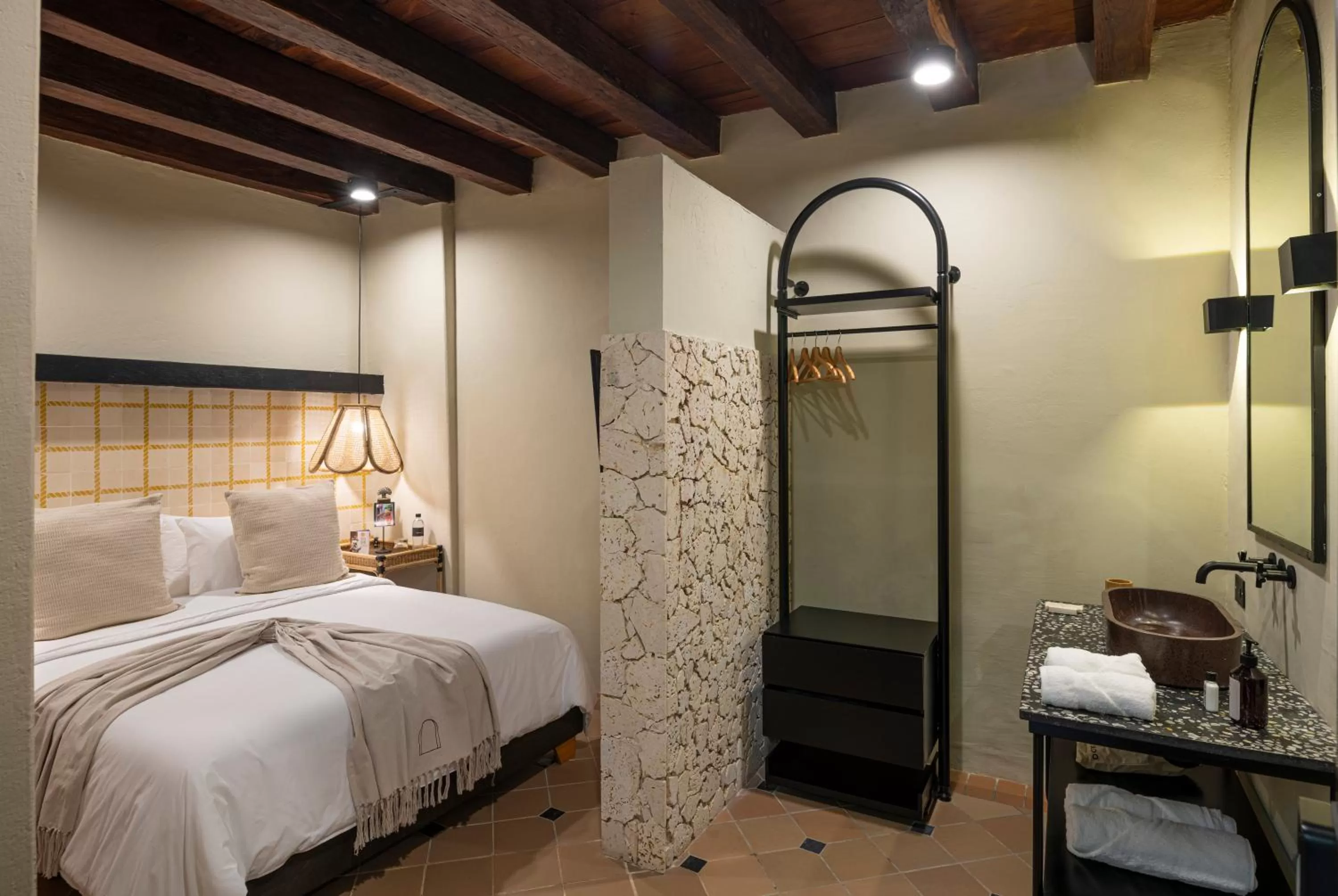 Bed in Privado Designer Boutique Hotel