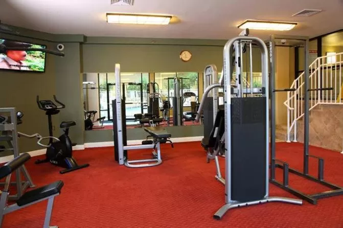 Fitness centre/facilities in Jockey Club Suites