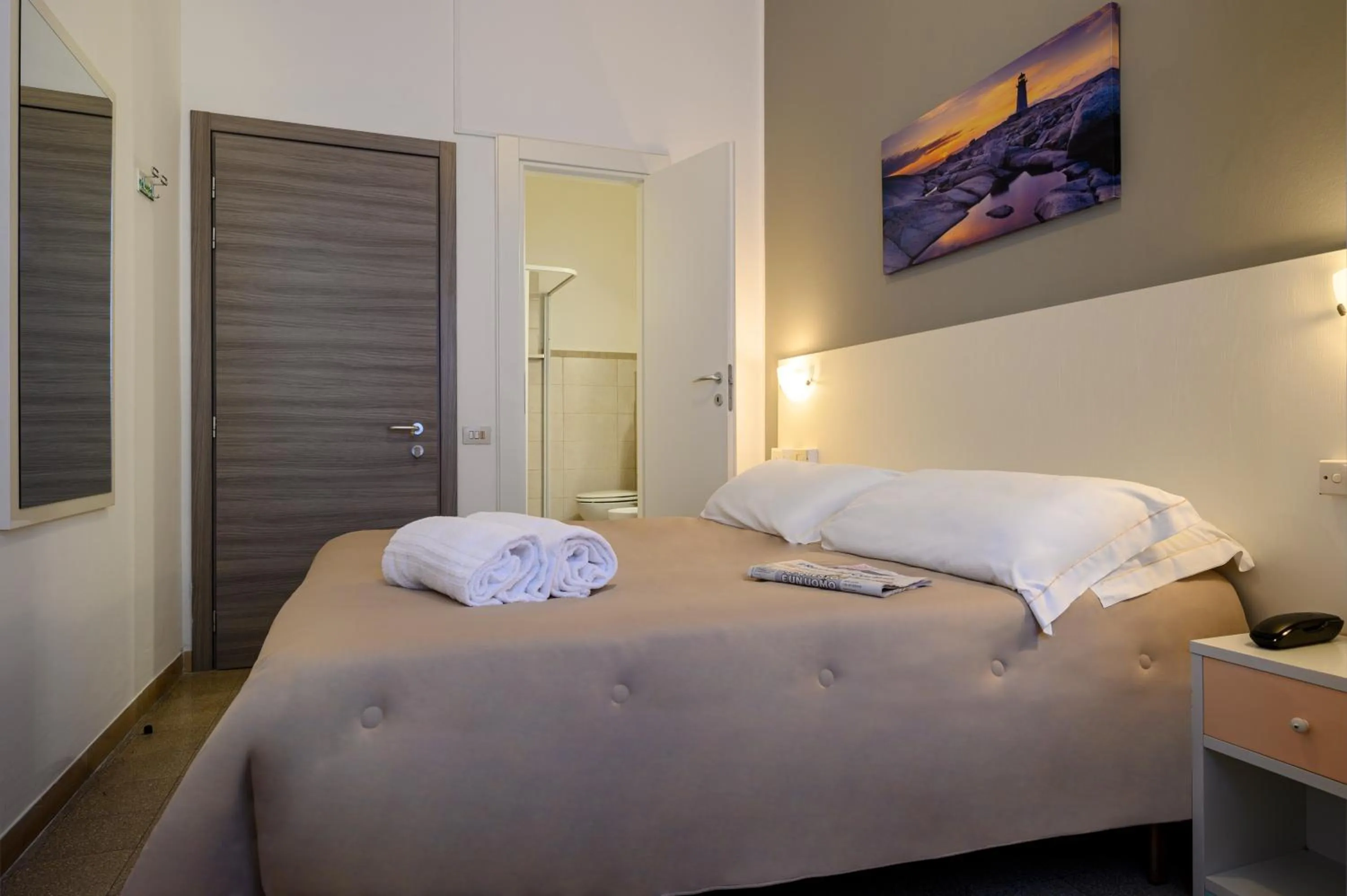 Bed in Amadei Hotel Blumen