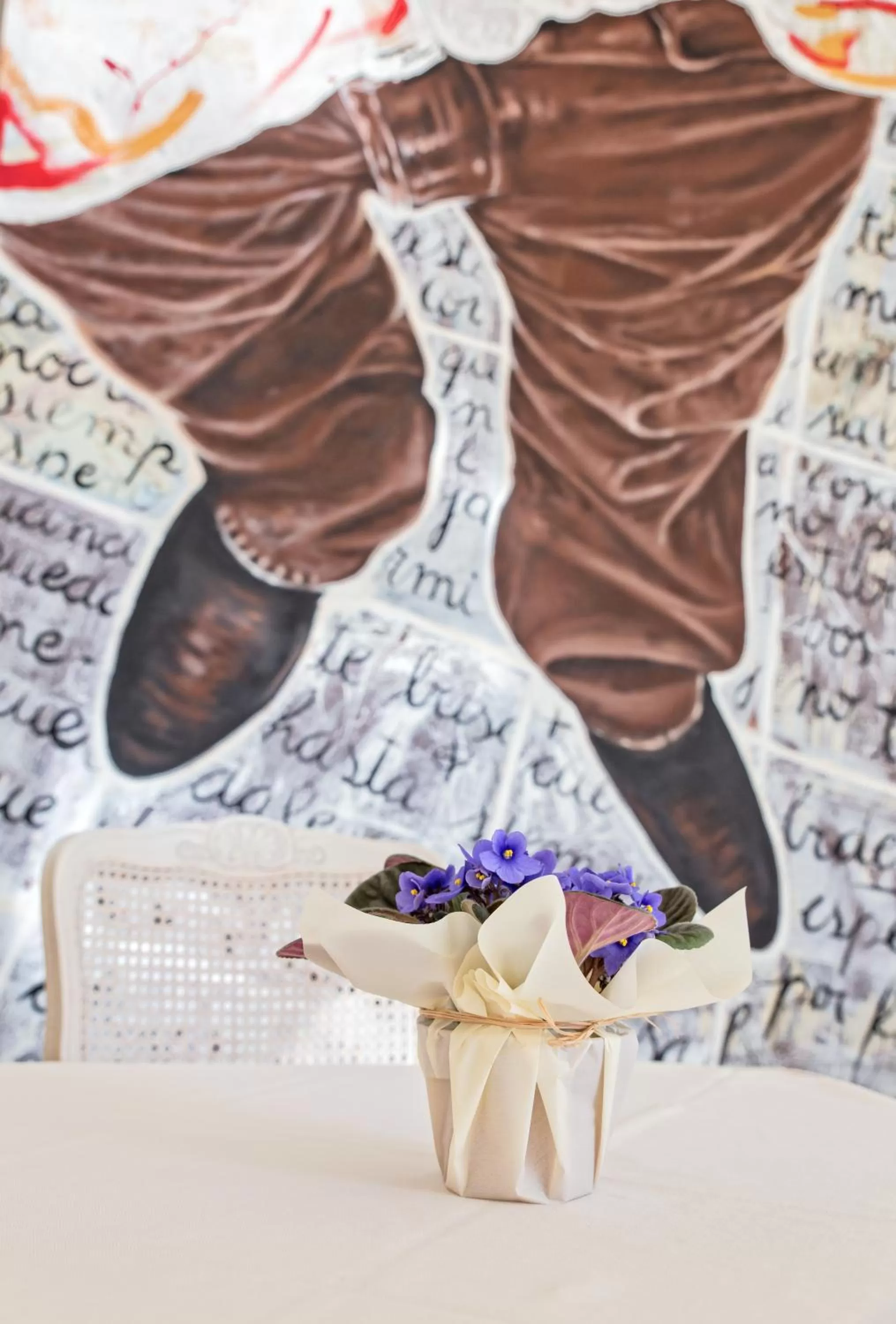 Decorative detail in Hotel Country House La Radice