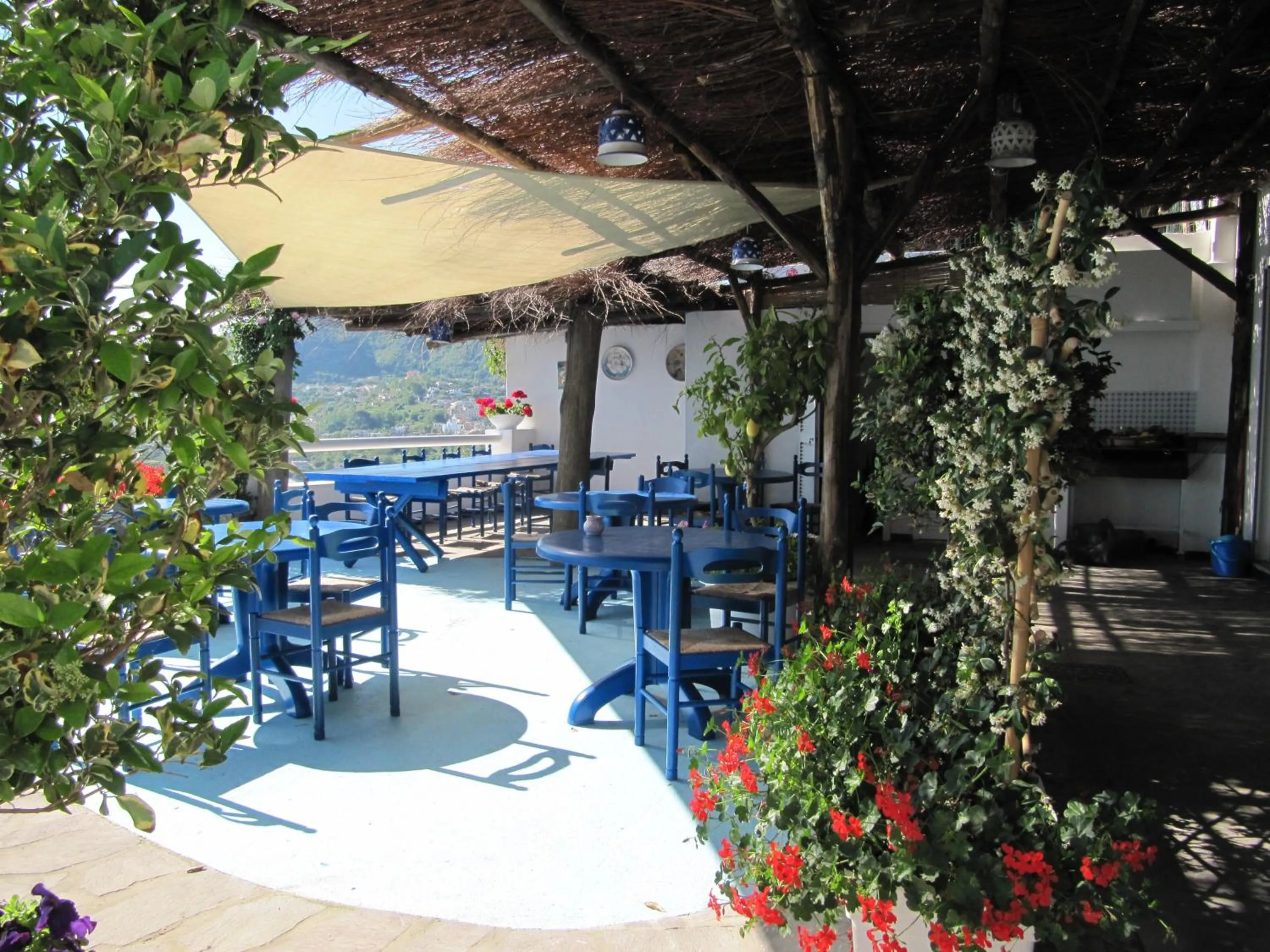 Patio in Relais Bijoux Ischia
