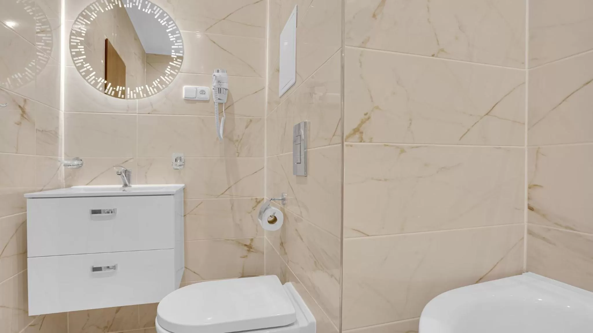 Bathroom in Aphrodite Suite Hotel Karlovy Vary