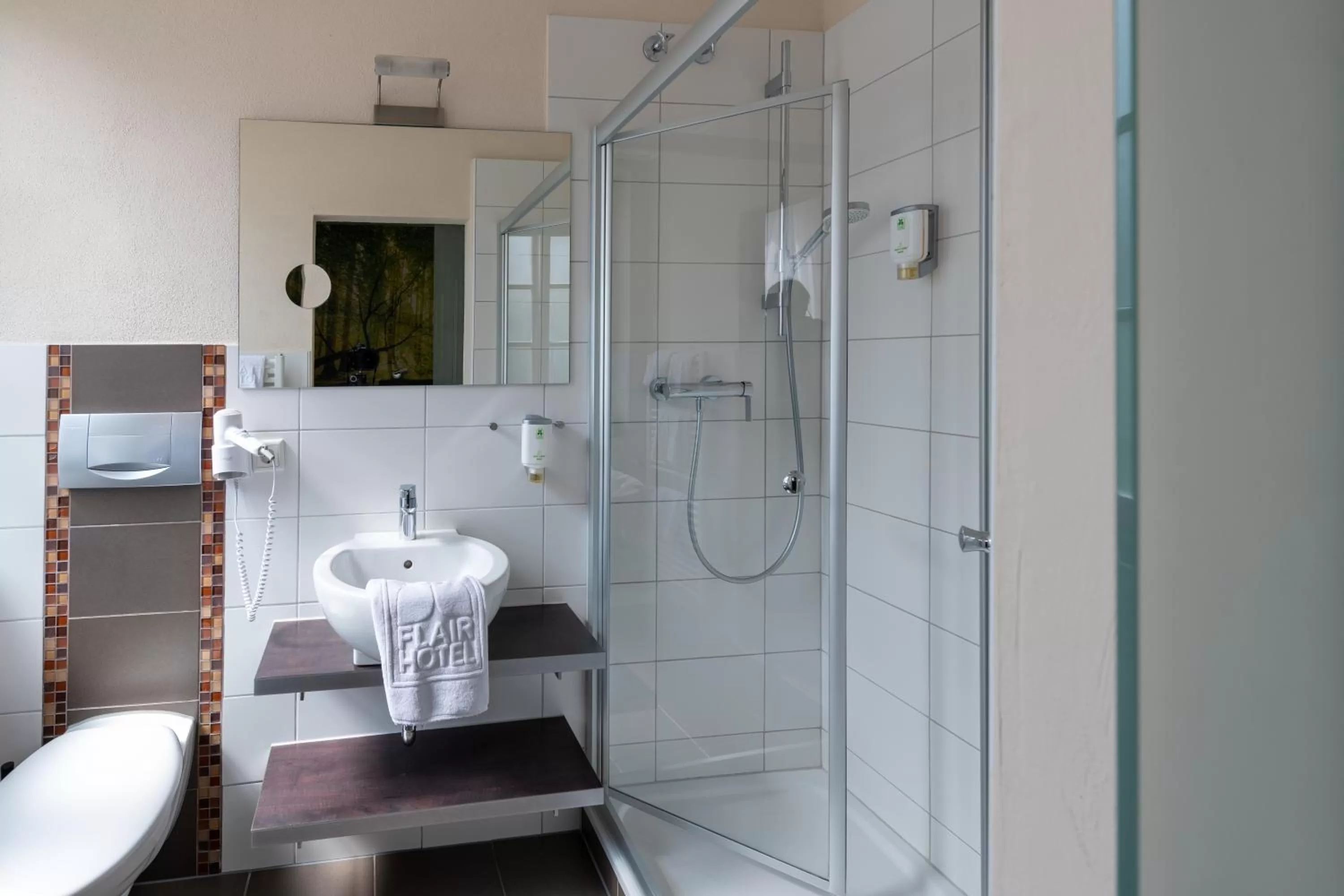 Bathroom in Flair Hotel Hopfengarten