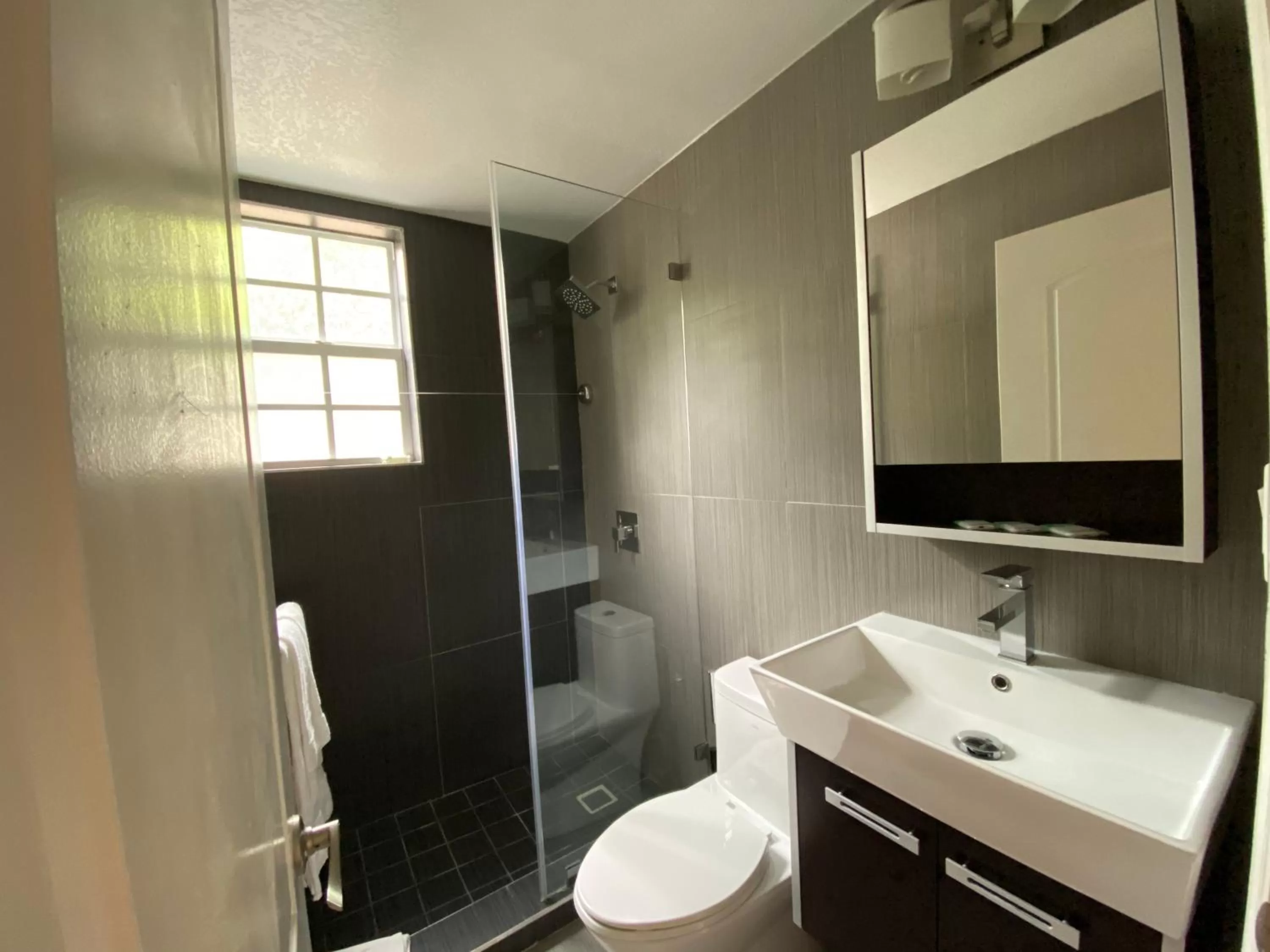 Shower in Harding Boutique Apartments