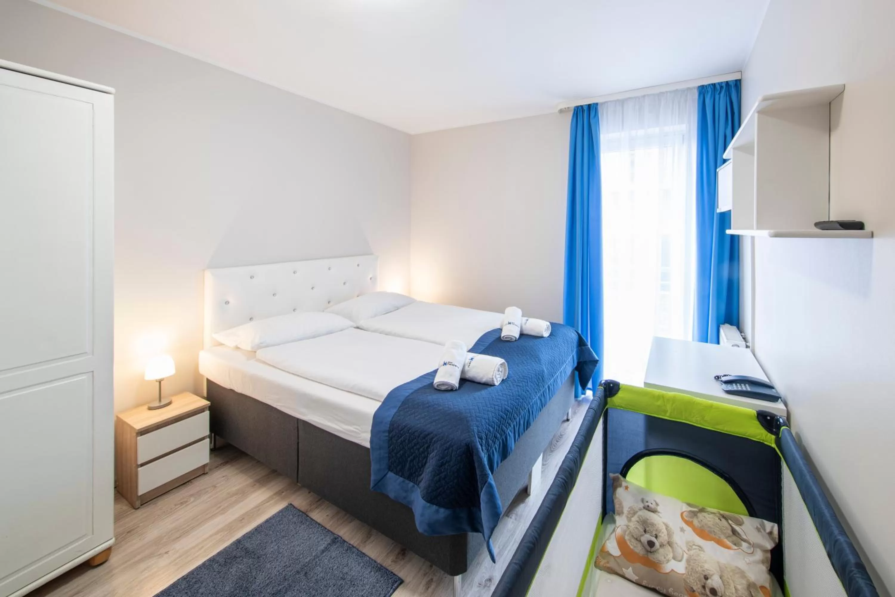 Bed in Hotel Nowa Panorama