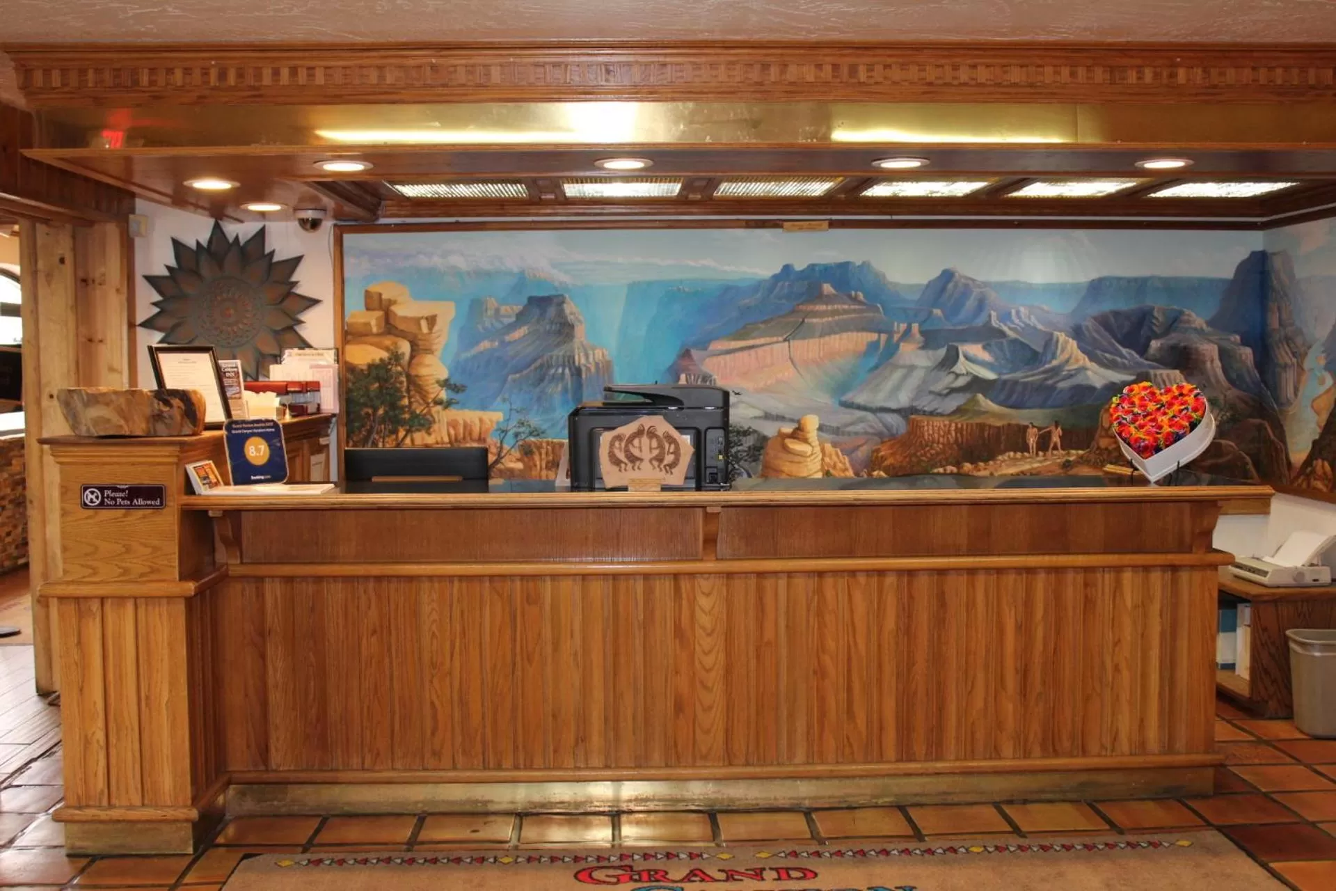 Lobby or reception in Grand Canyon Inn and Motel - South Rim Entrance