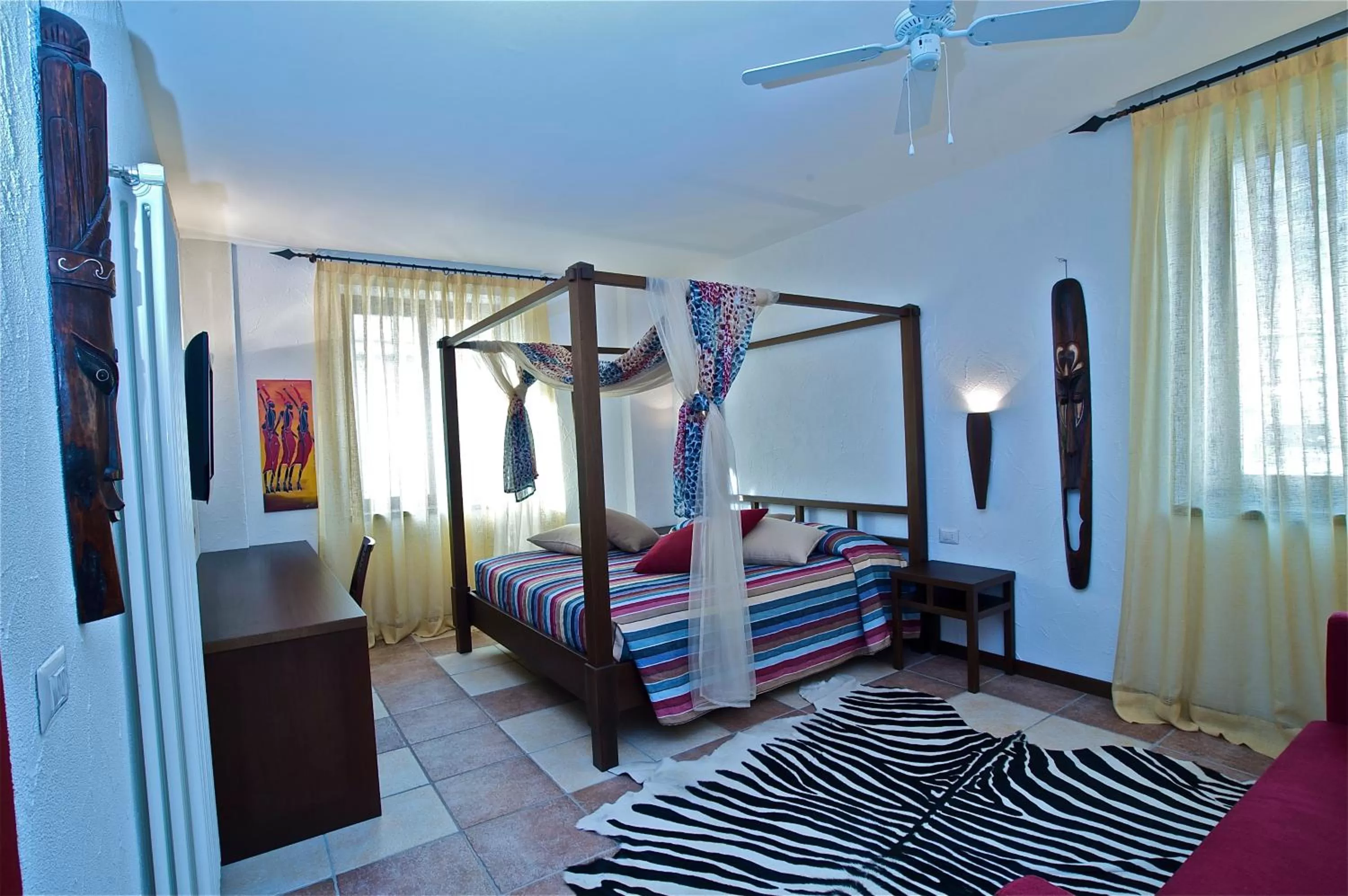 Bedroom, Bed in Design Suite Tirano