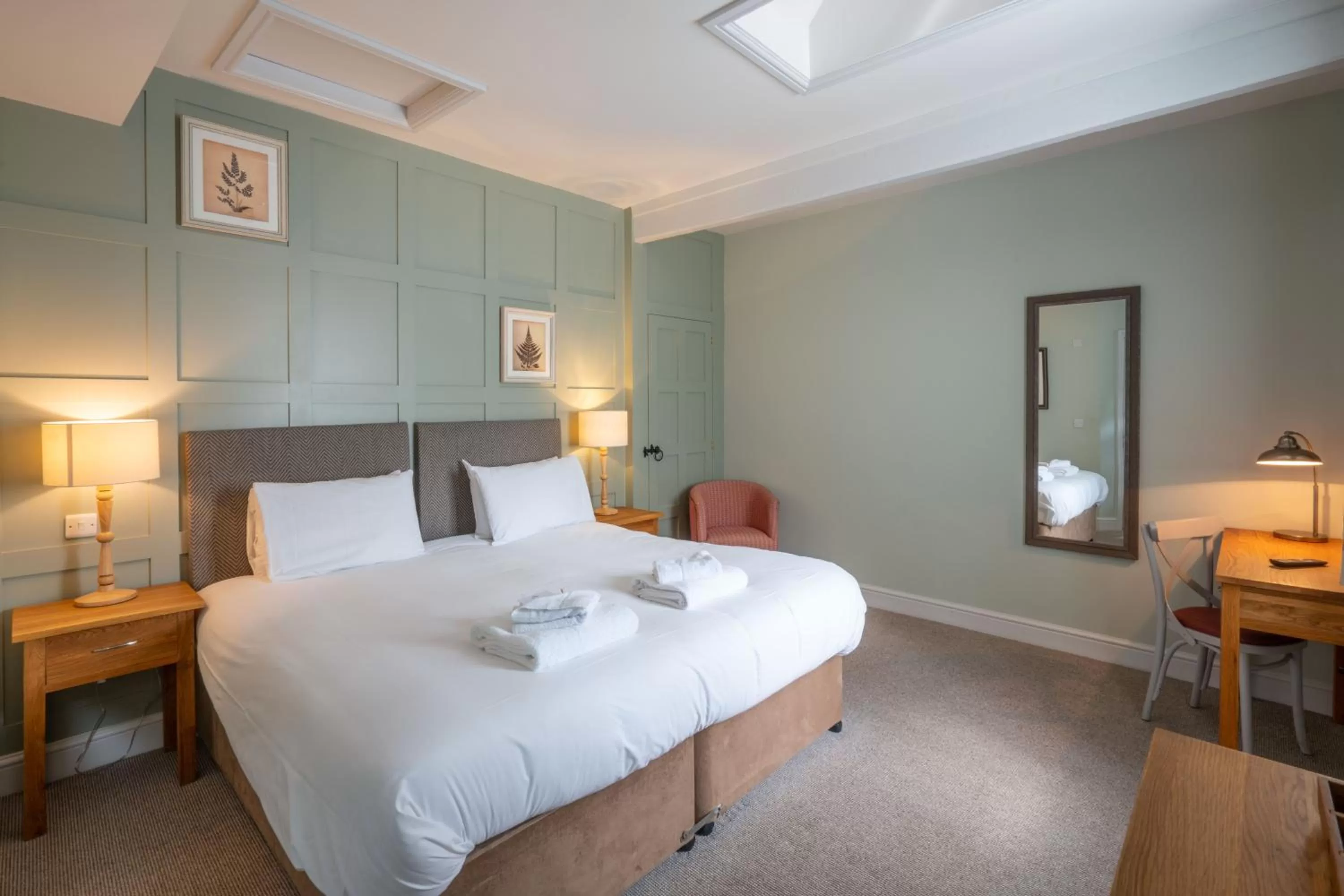 Bed in The Kings Arms Hotel