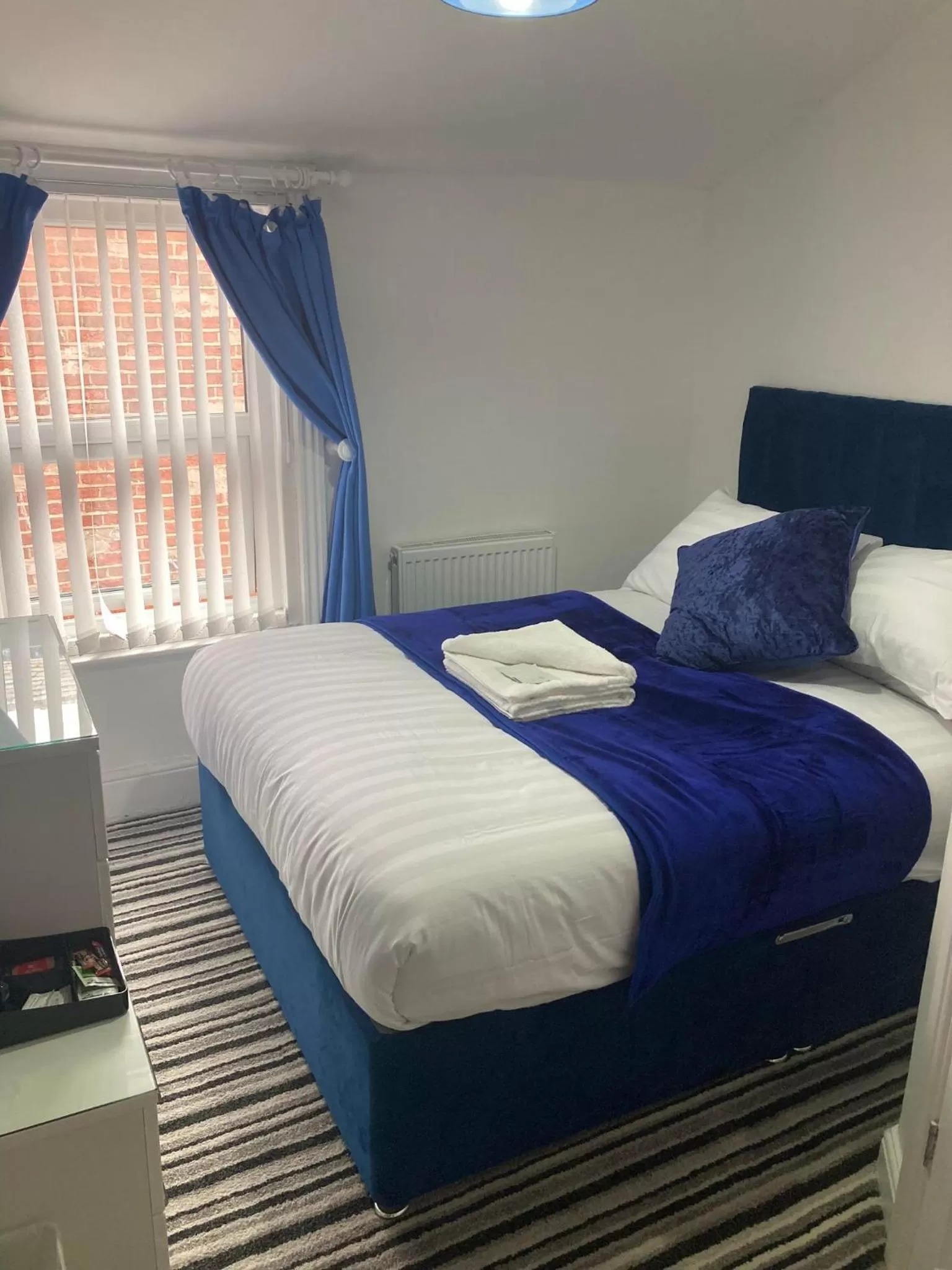 Bed in The New Astoria Hotel