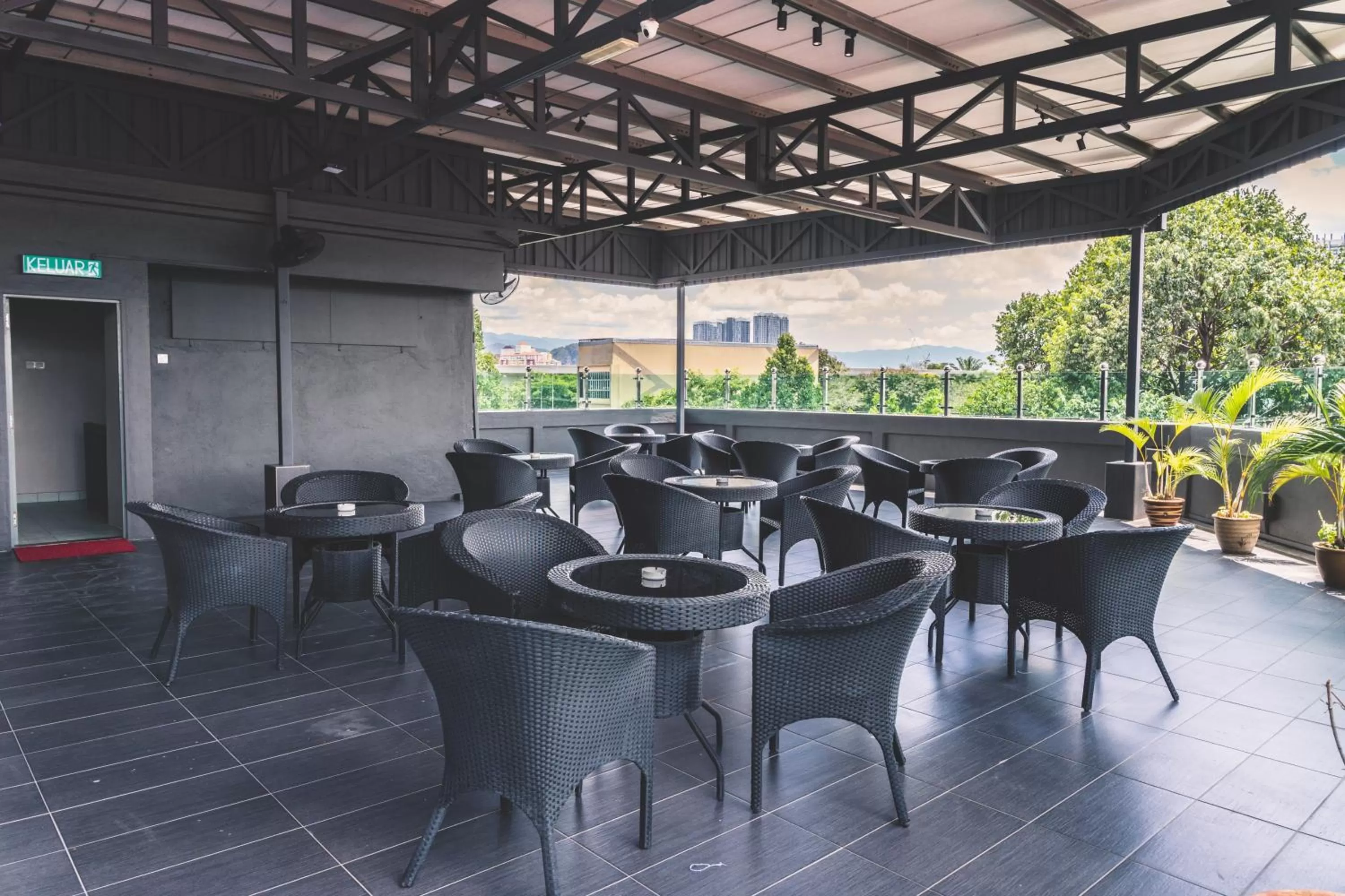Balcony/Terrace in Suwara Hotel Kepong KL