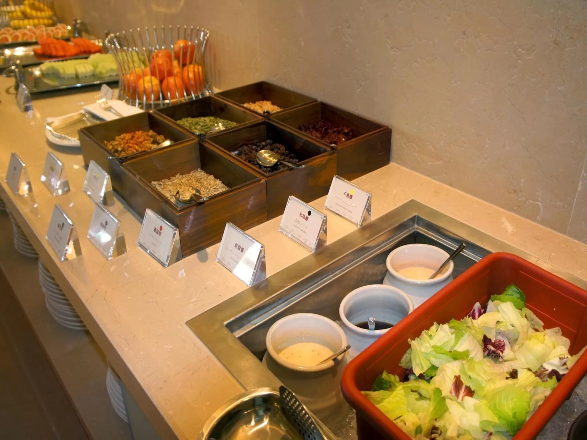 Buffet breakfast in Hotel COZZI Zhongshan Kaohsiung