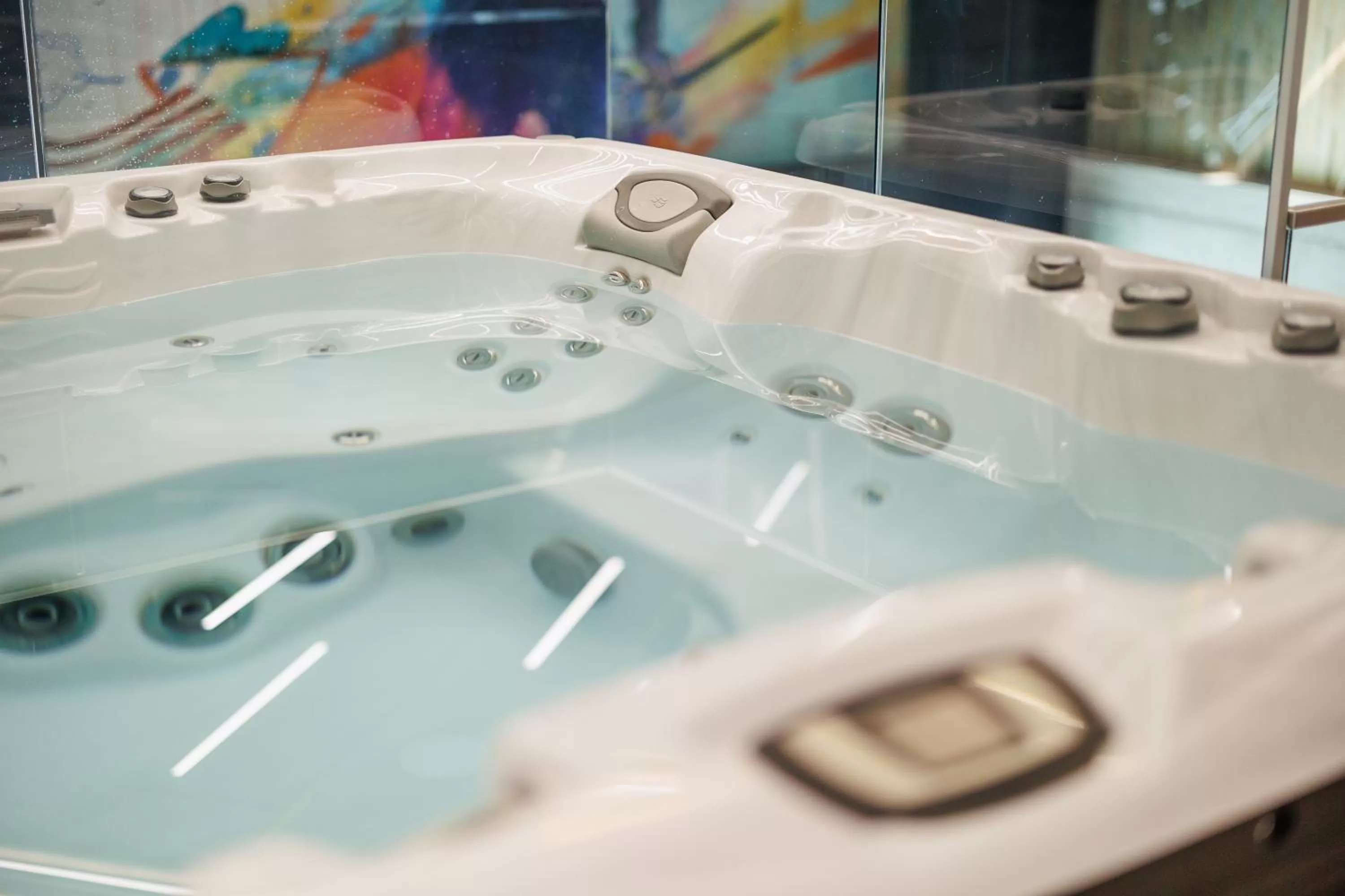 Hot Tub in Mava Apartamente