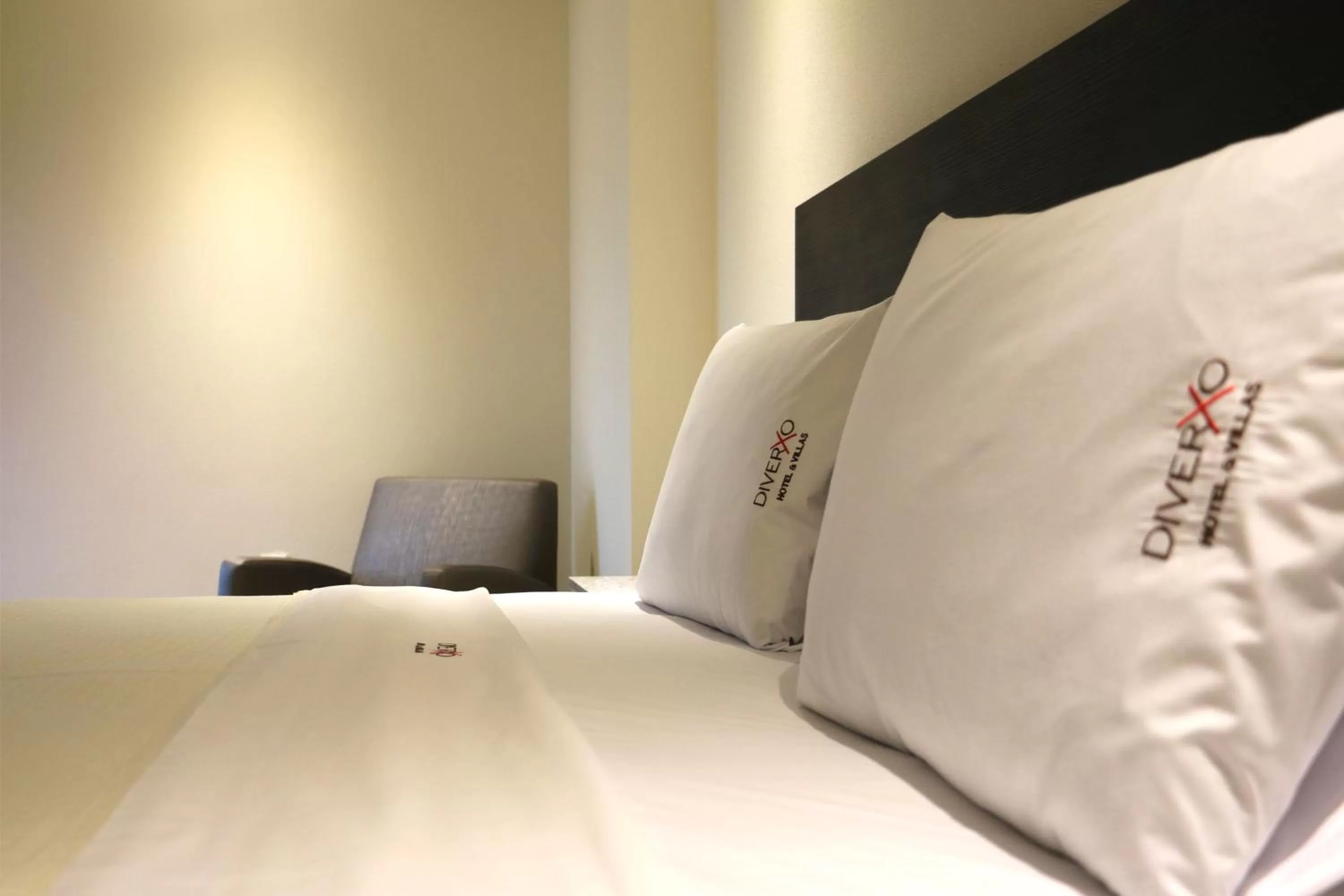 Decorative detail, Bed in Diverxo Hotel & Villas