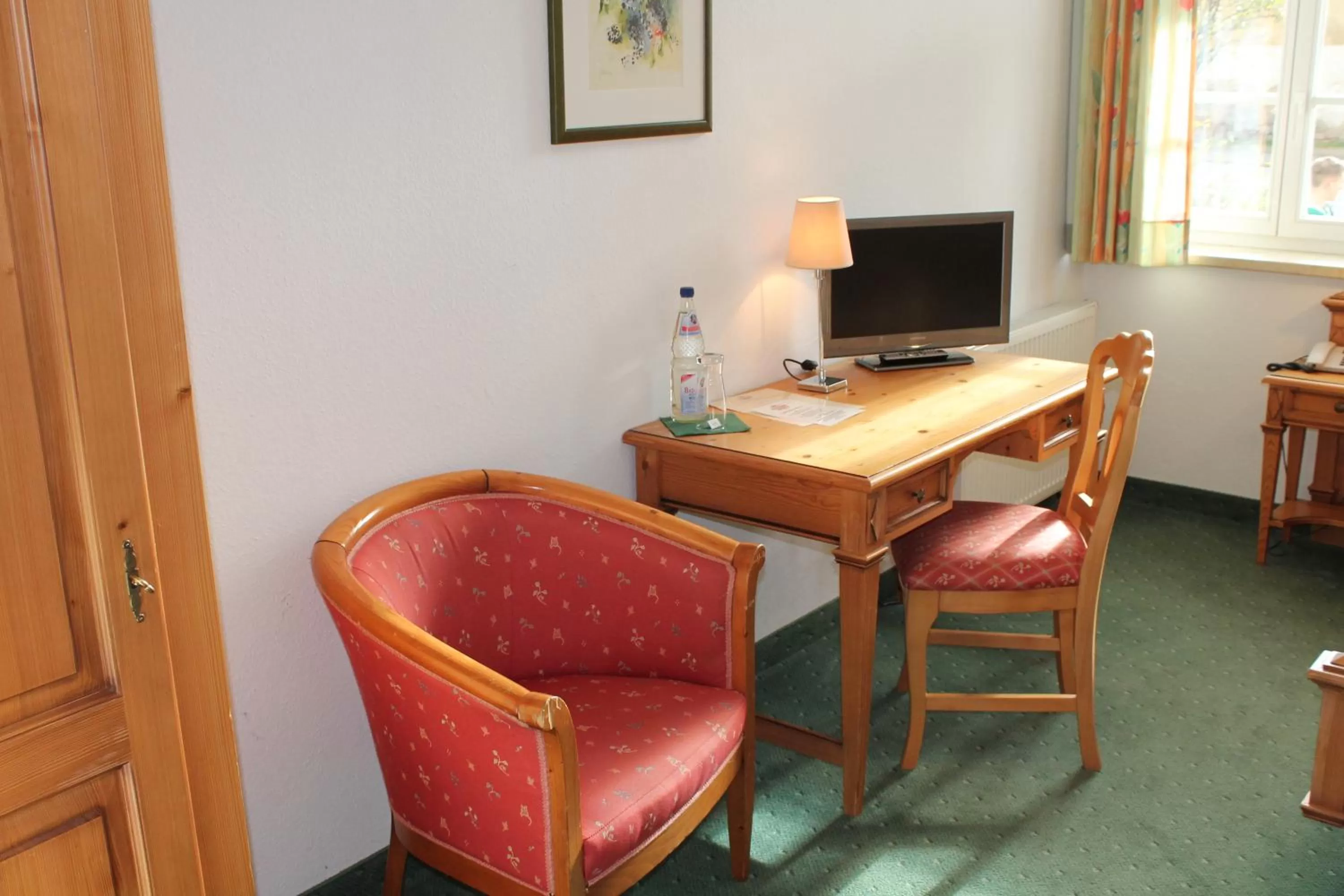 Seating area in Hotel zum Brauhaus