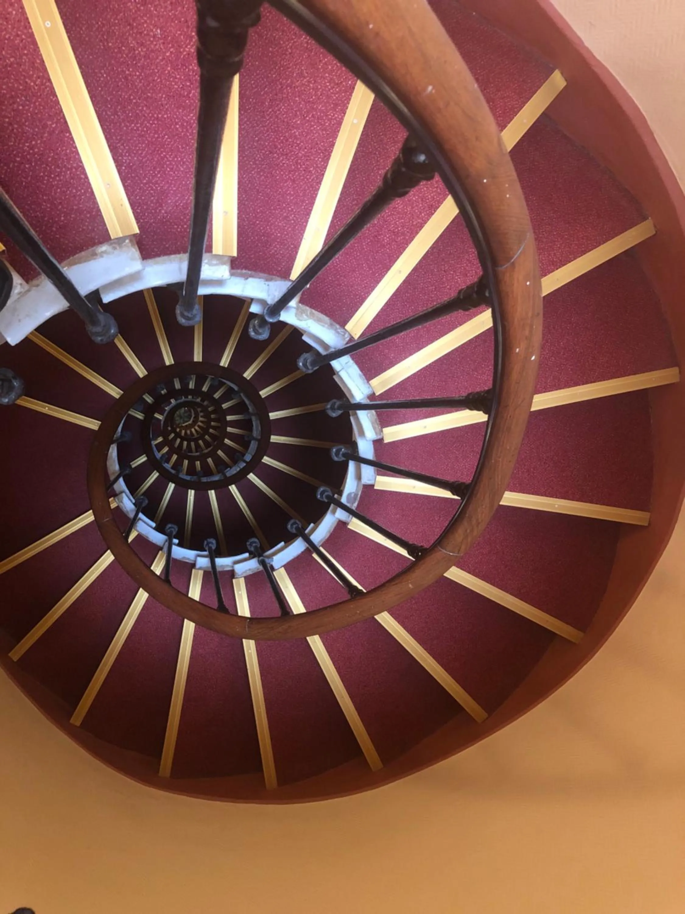 Decorative detail in Hotel Royal Bergère