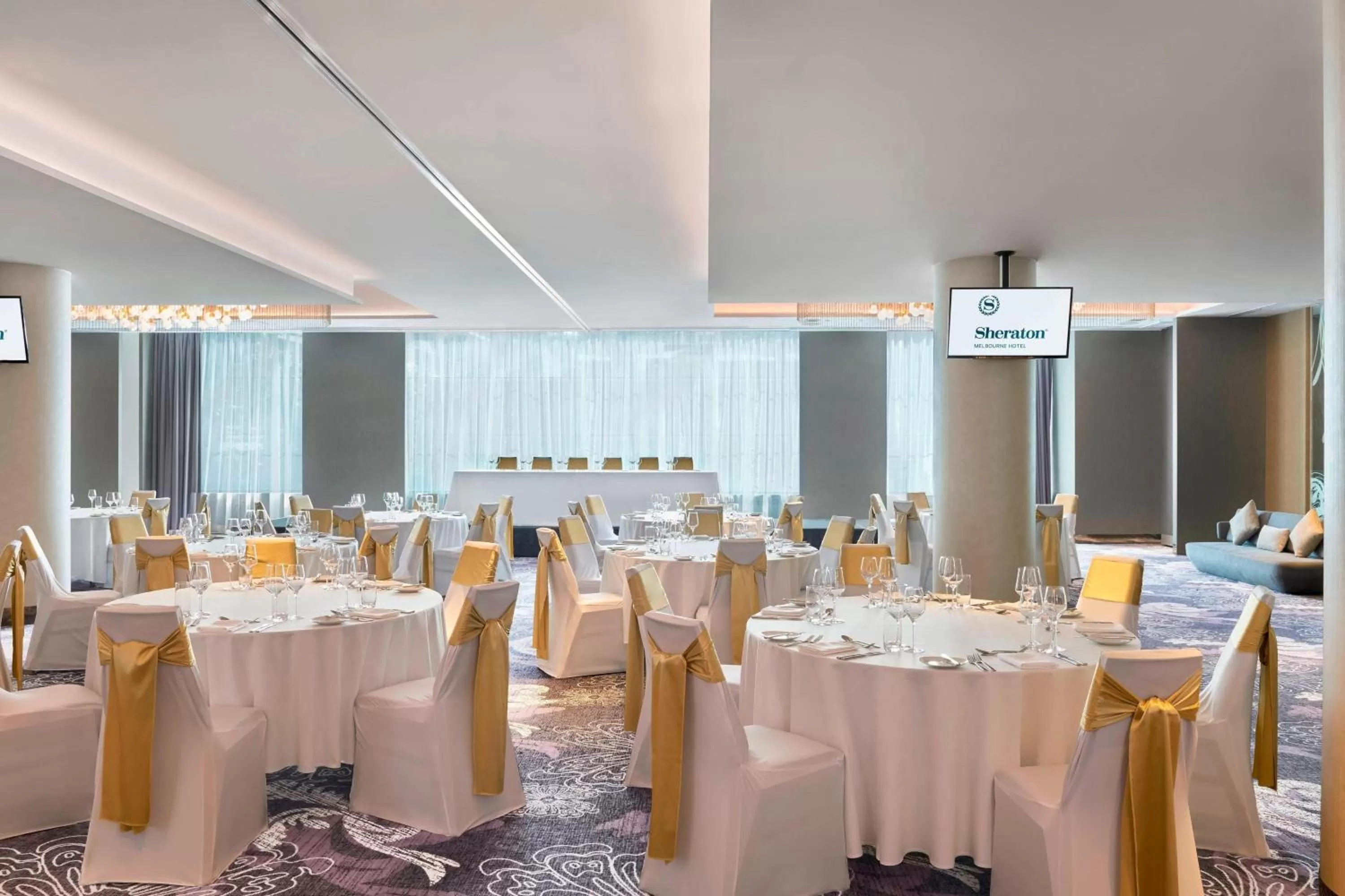 Lobby or reception in Sheraton Melbourne Hotel